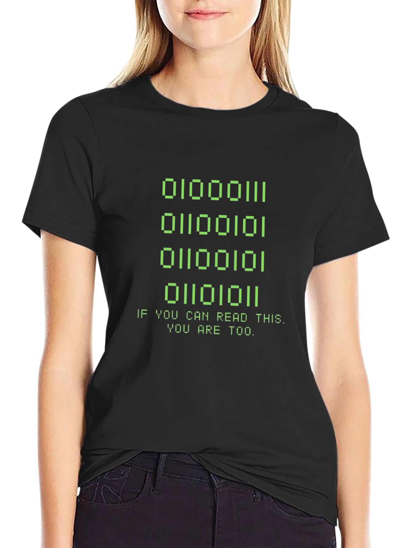 Binary Code T-Shirt - If You Can Read This...