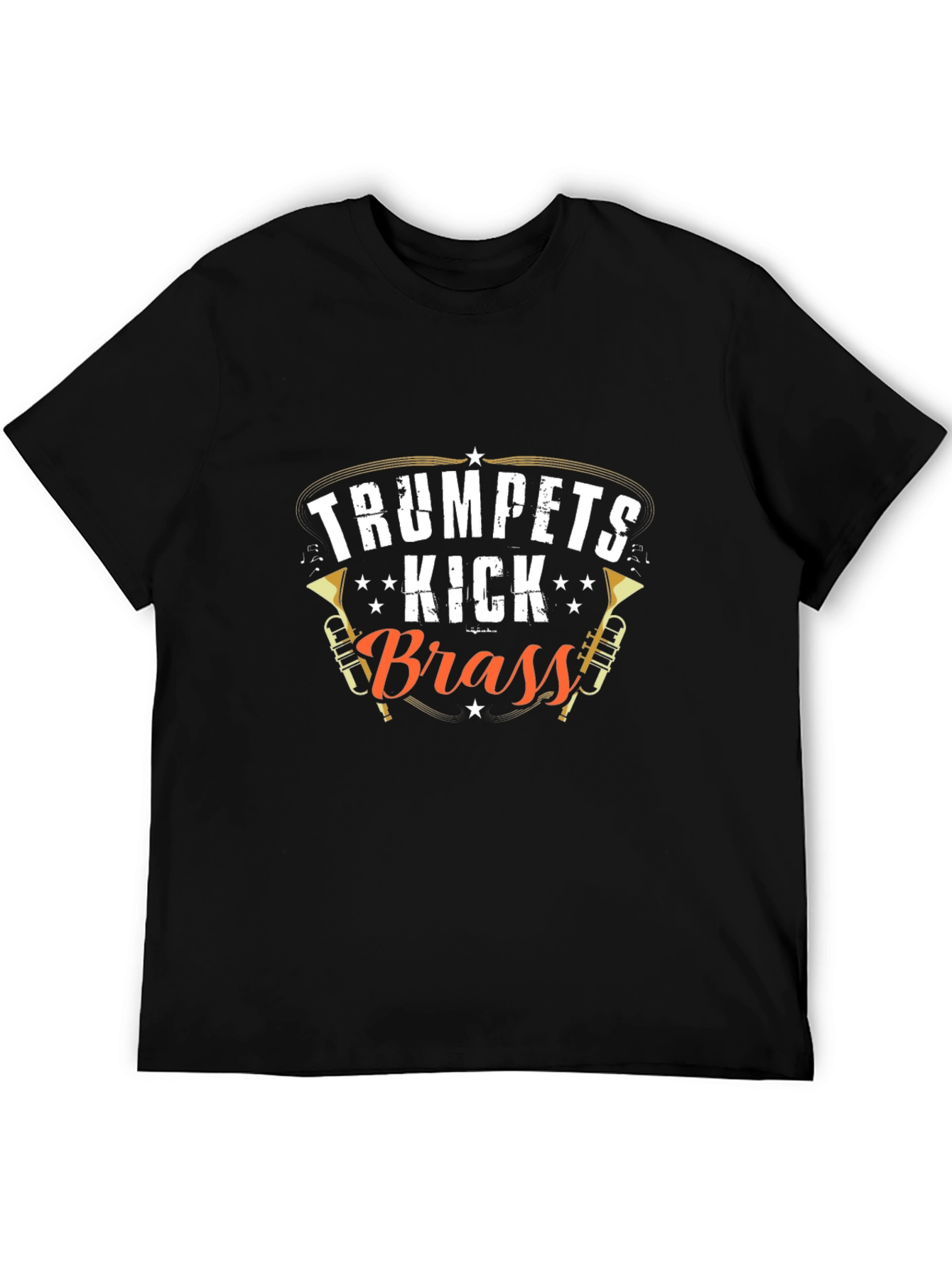 Trumpets Kick Brass T-Shirt - Music Lover Tee