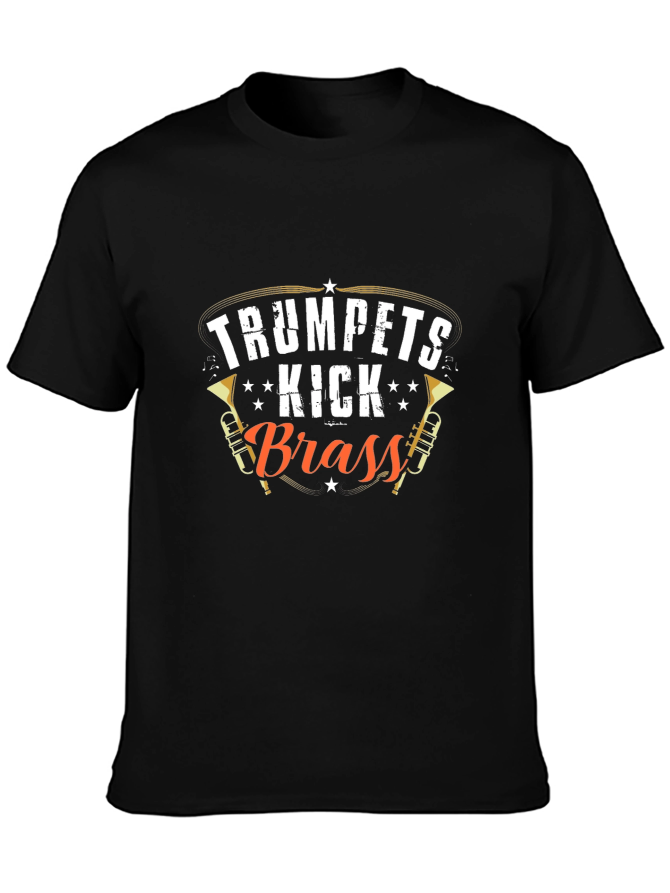 Trumpets Kick Brass T-Shirt - Music Lover Tee