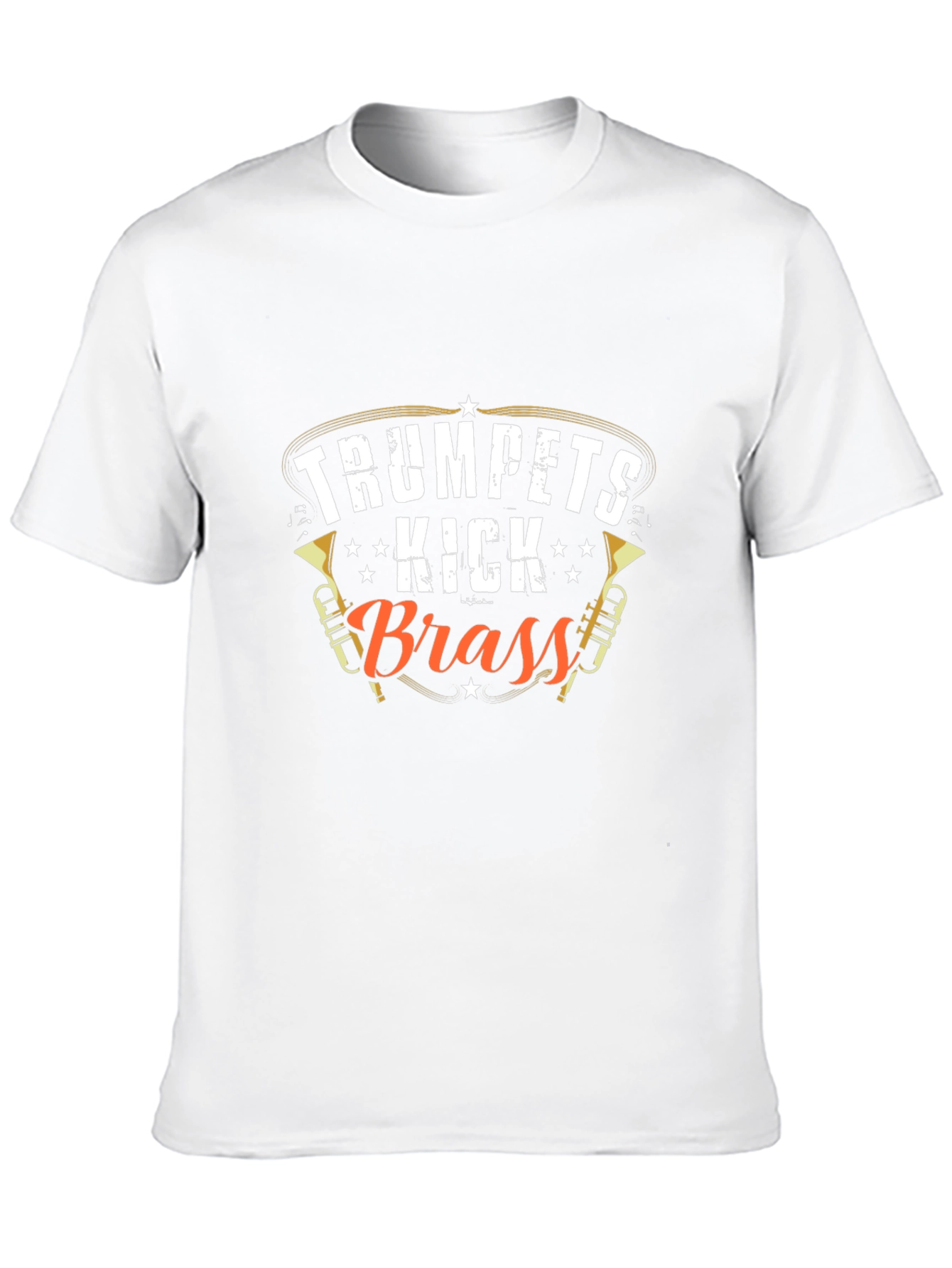 Trumpets Kick Brass T-Shirt - Music Lover Tee