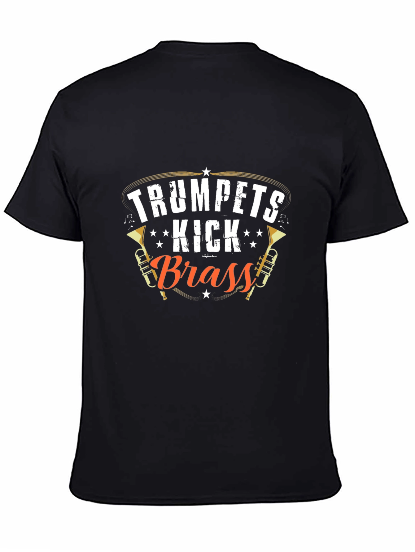 Trumpets Kick Brass T-Shirt - Music Lover Tee