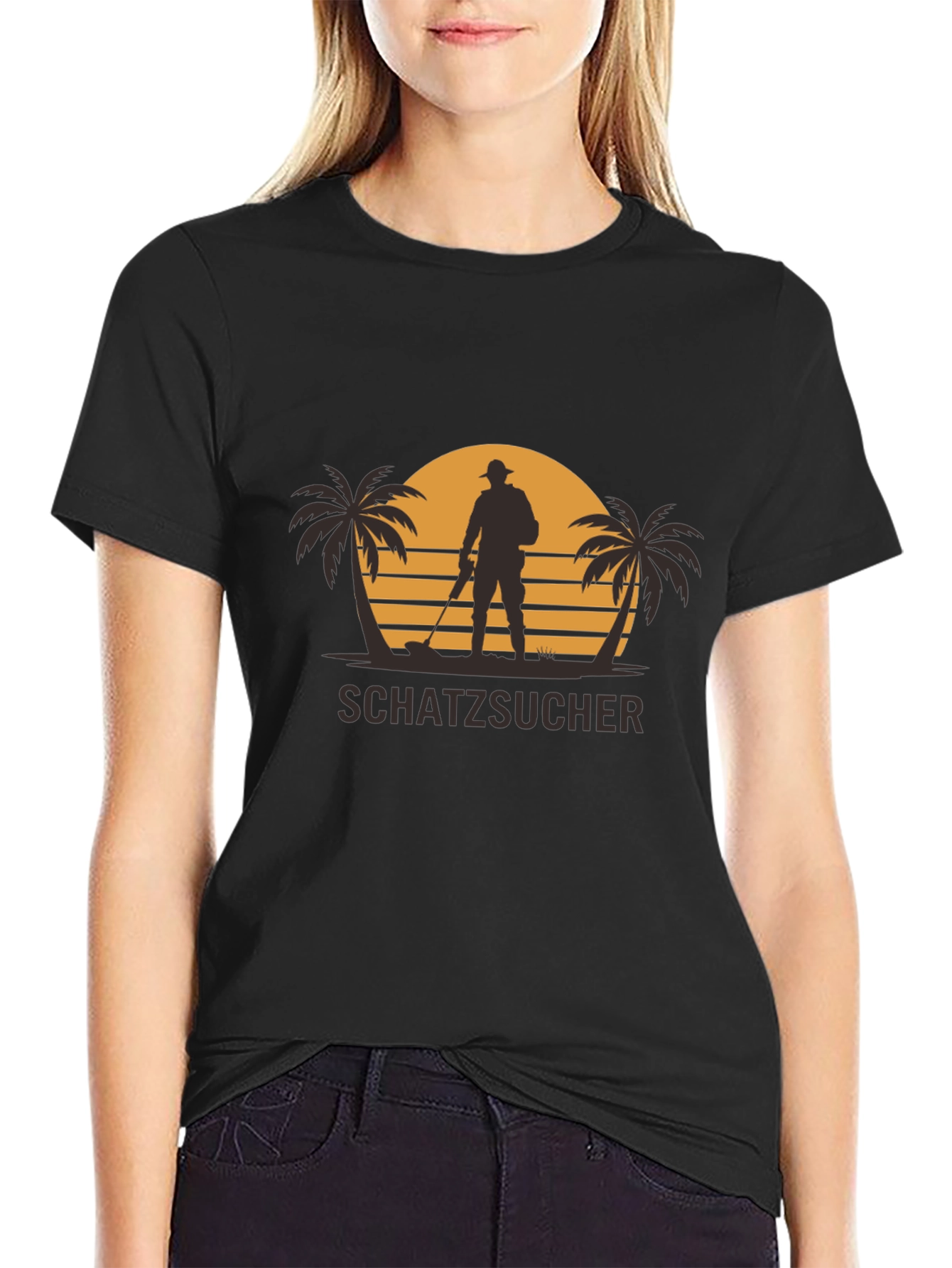 Treasure Hunter T-Shirt - Metal Detecting Design