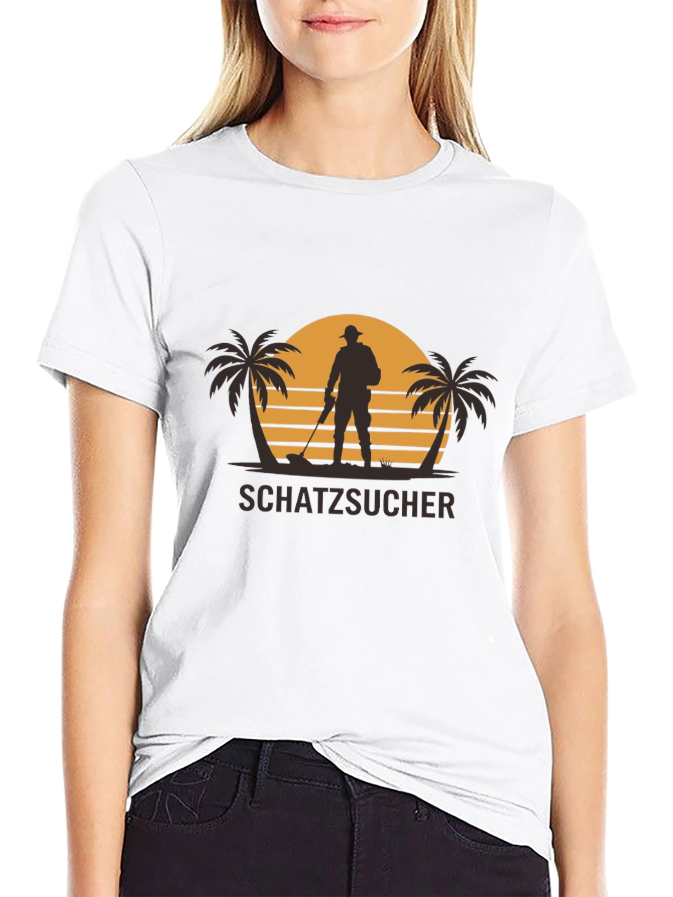 Treasure Hunter T-Shirt - Metal Detecting Design