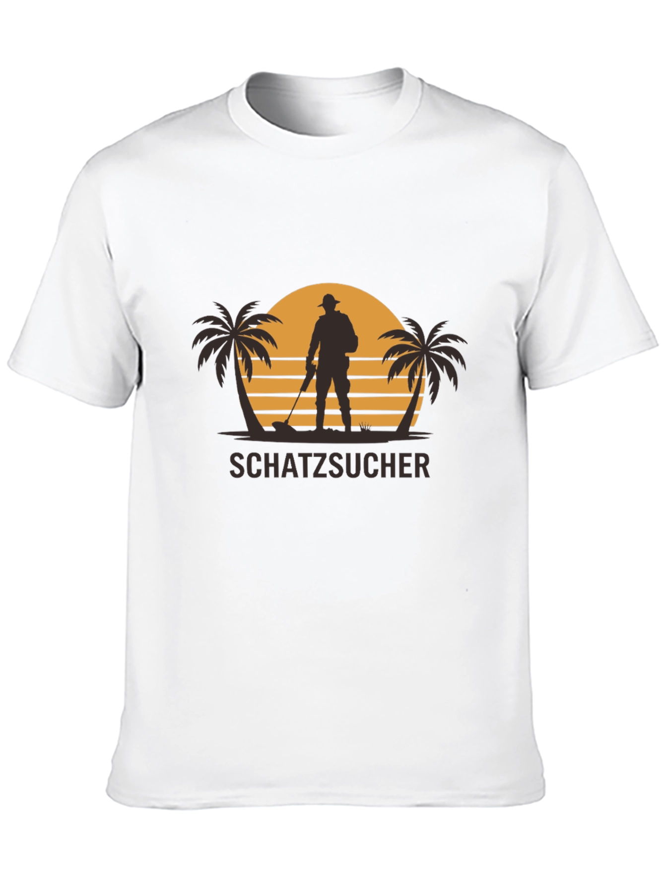 Treasure Hunter T-Shirt - Metal Detecting Design