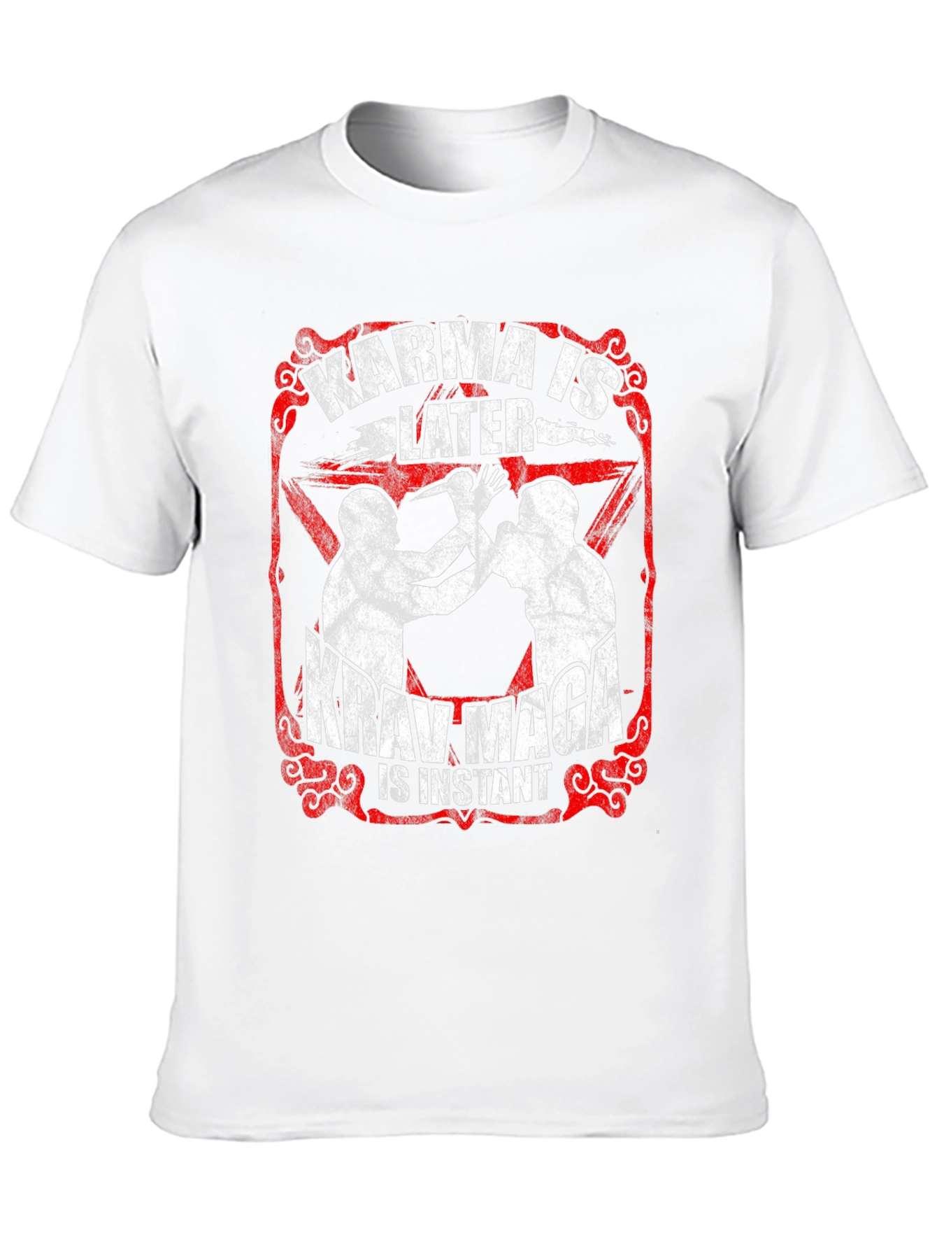 Karma is Later Krav Maga is Instant T-Shirt