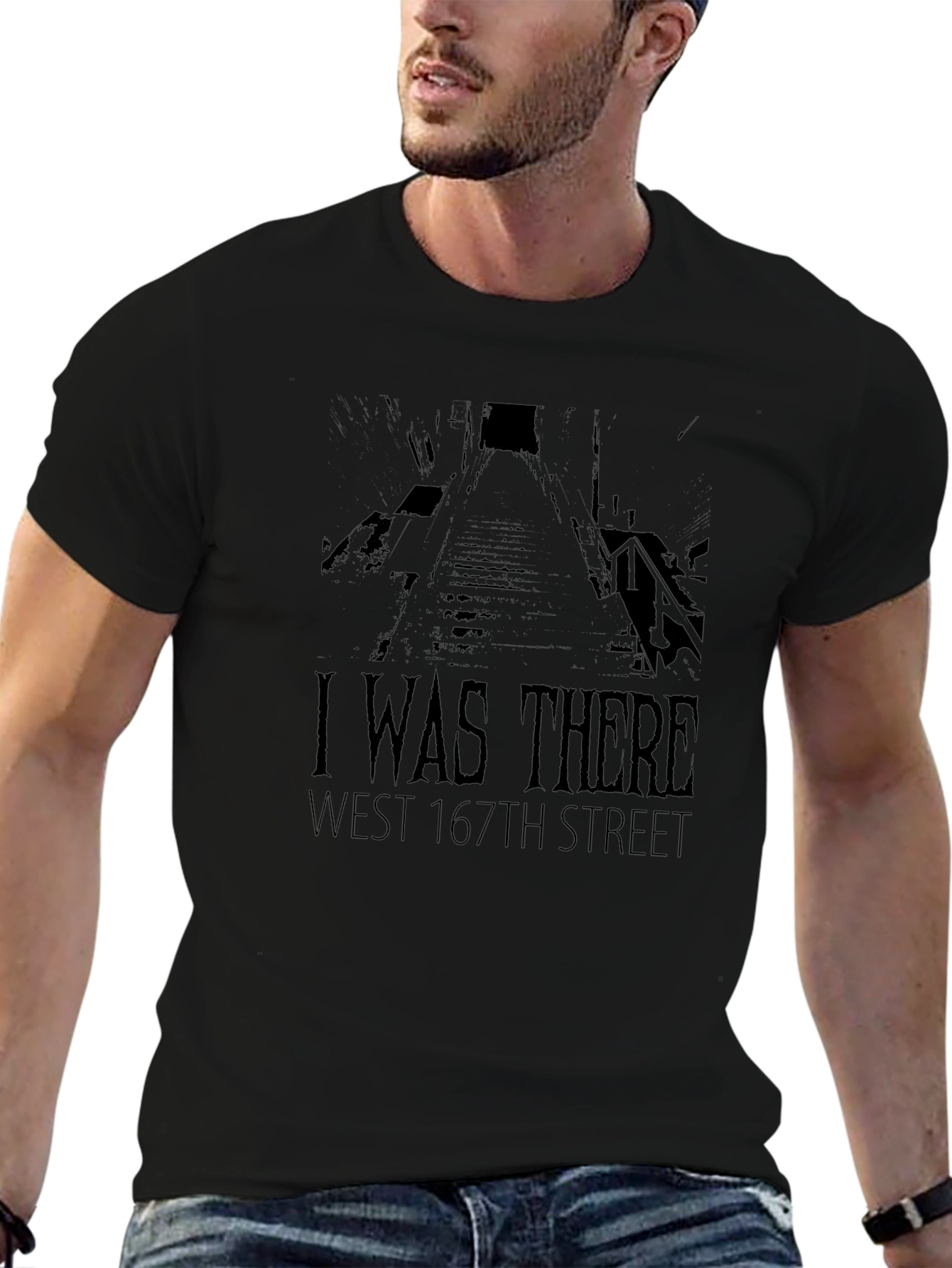 I Was There West 167th Street Black T-Shirt