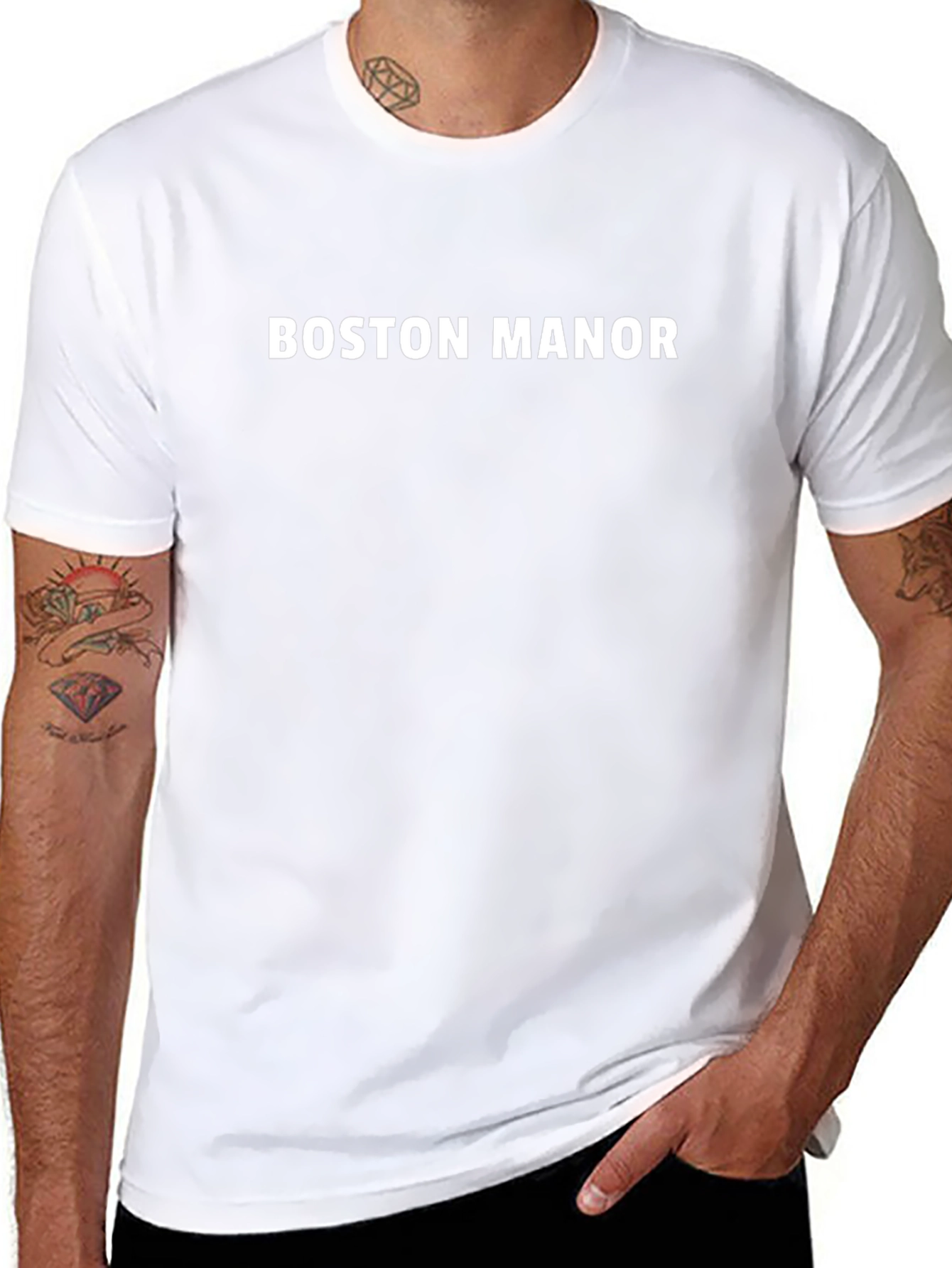 Boston Manor Black T-Shirt