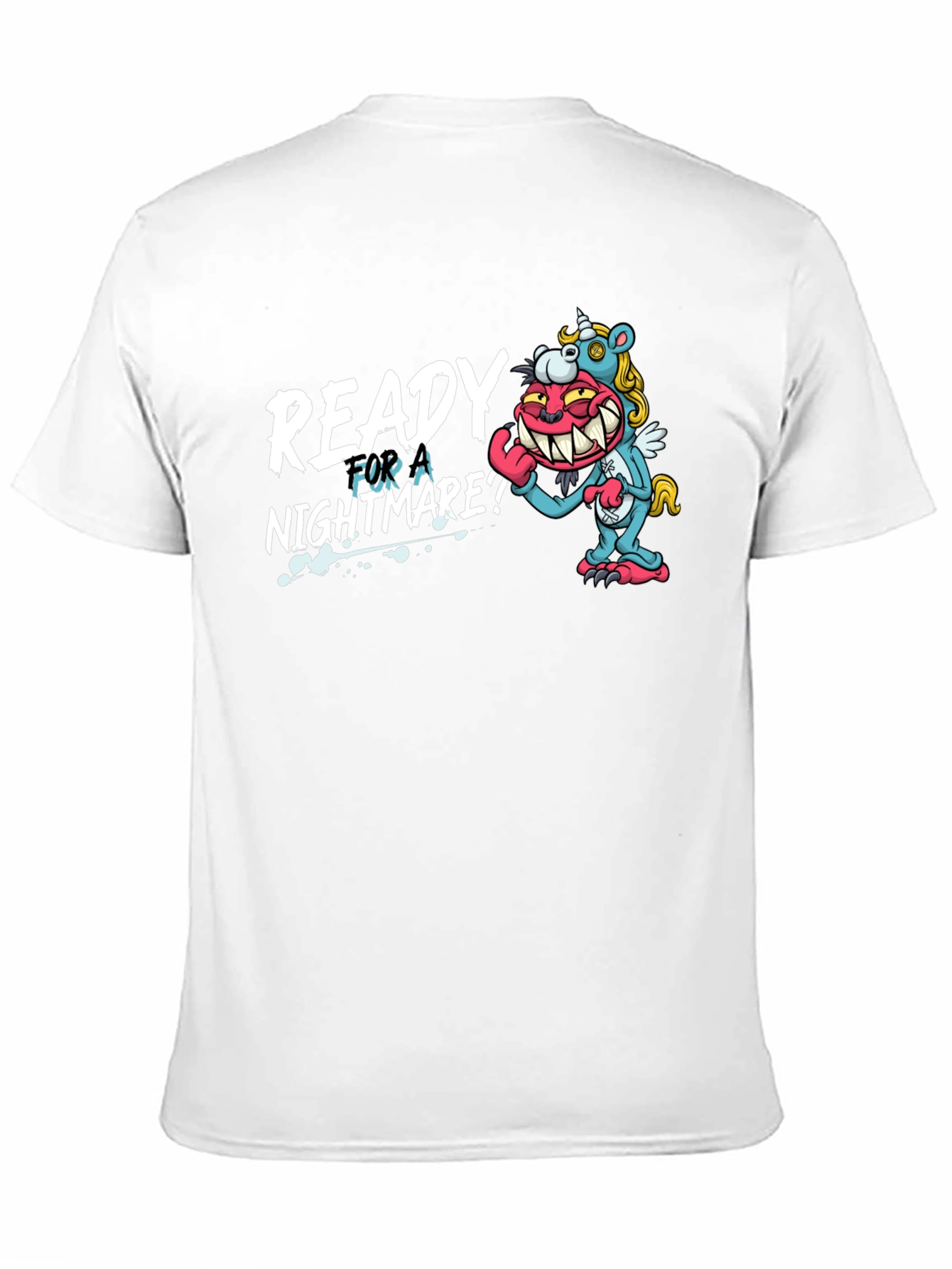 Ready for a Nightmare Black Graphic Tee