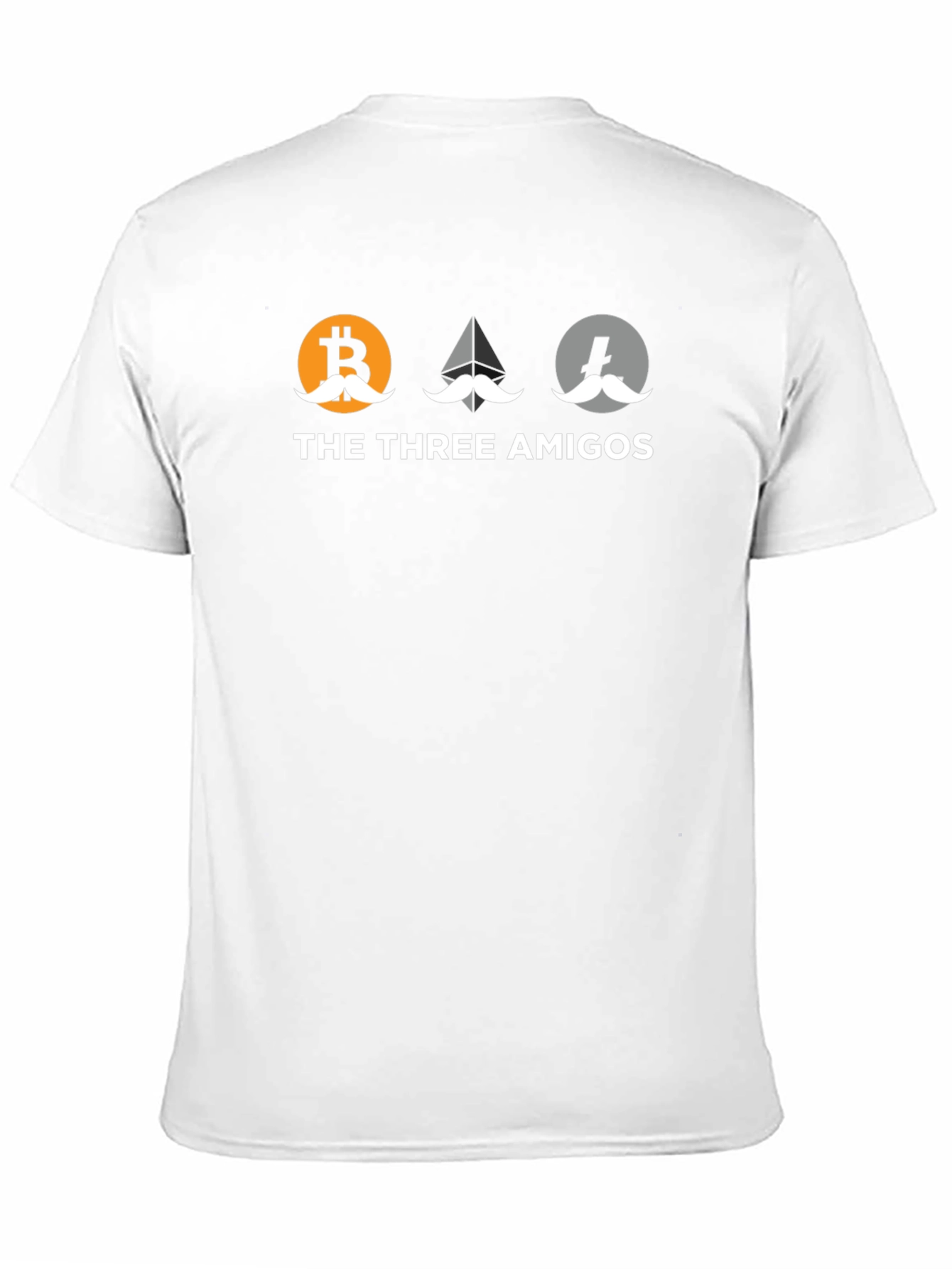 Bitcoin Etherium Litecoin Three Amigos T-Shirt