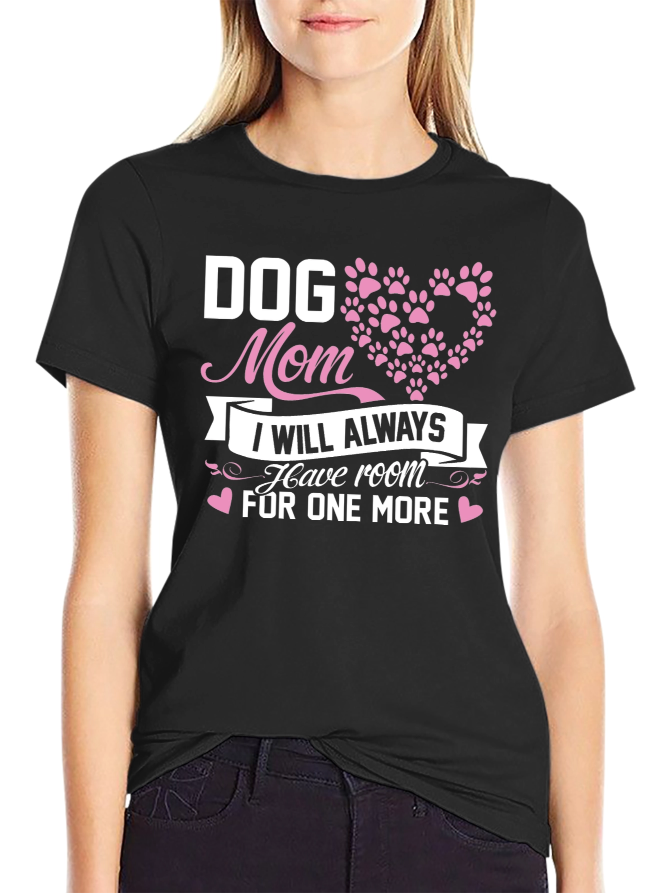 Dog Mom Graphic T-Shirt