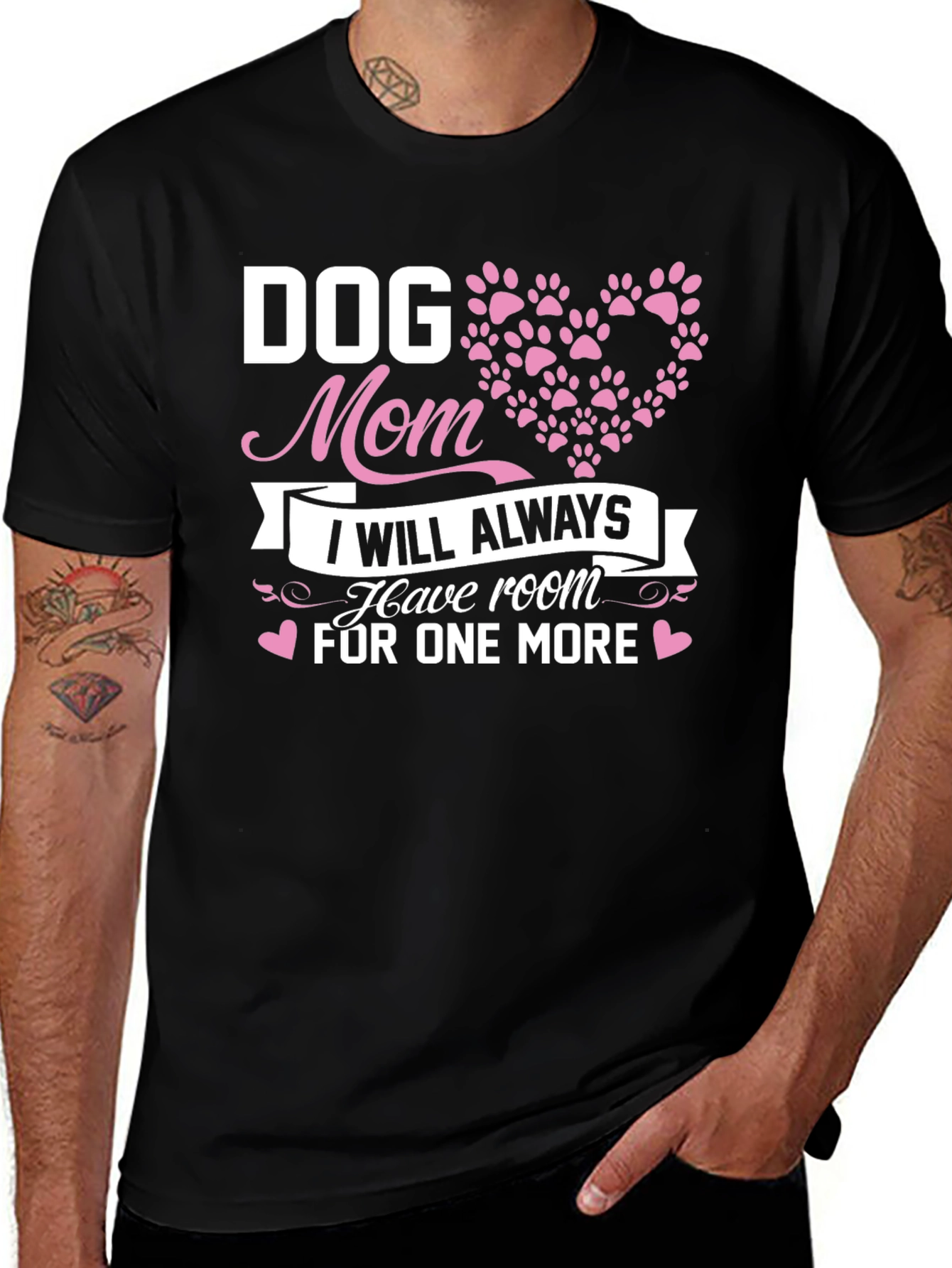 Dog Mom Graphic T-Shirt