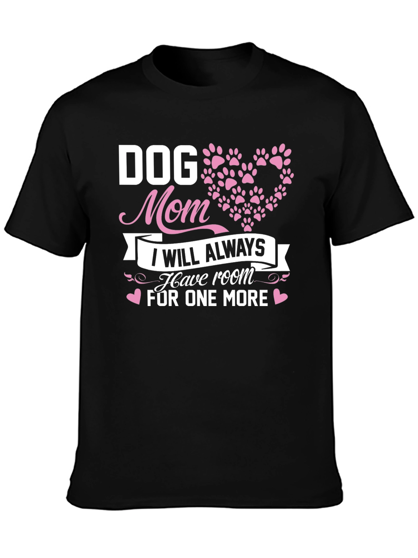 Dog Mom Graphic T-Shirt