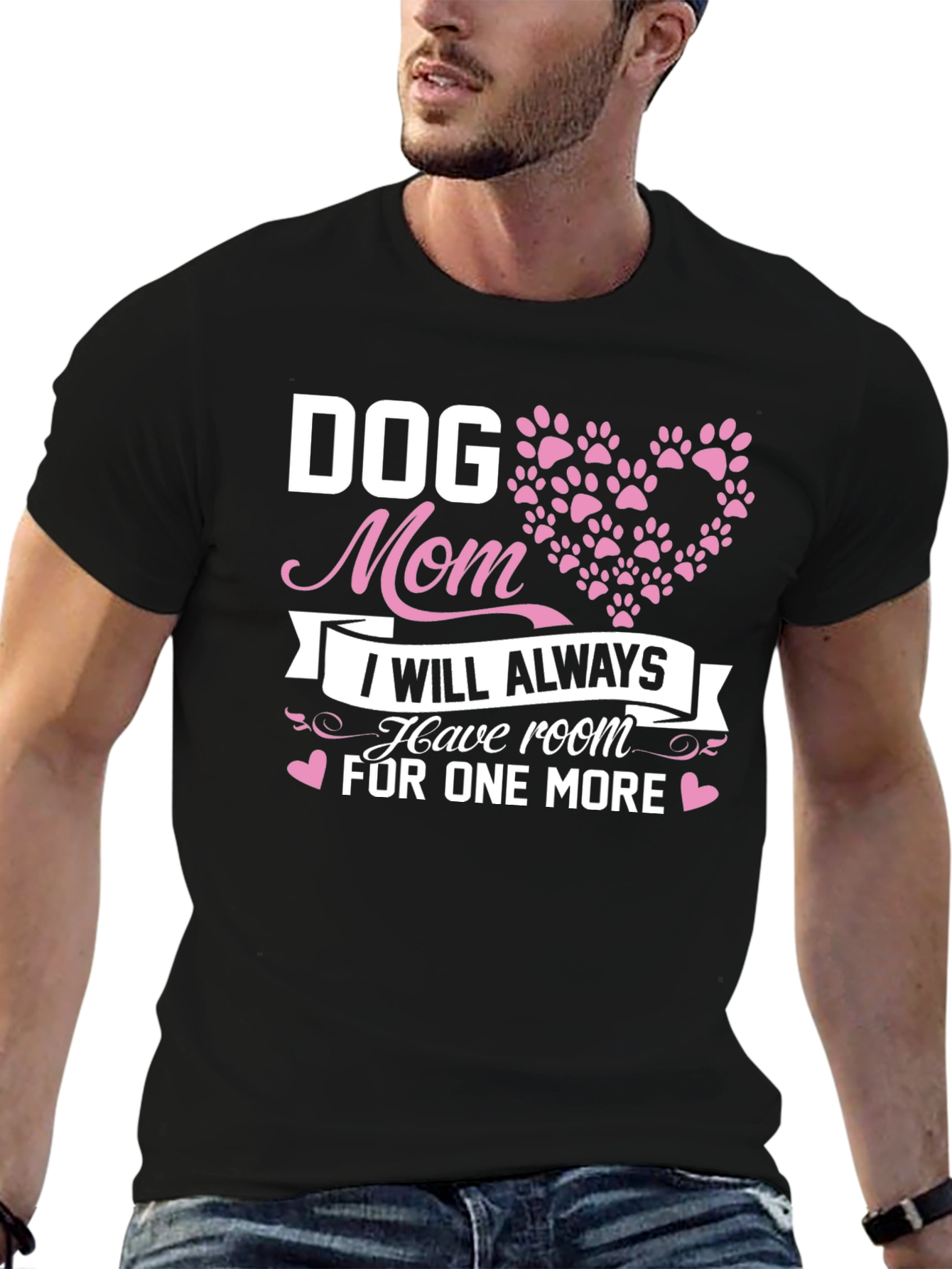 Dog Mom Graphic T-Shirt