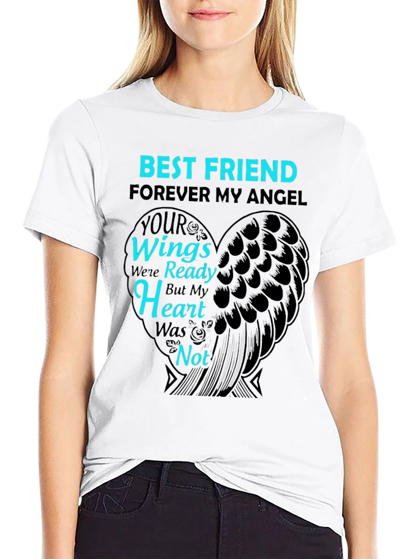 Best Friend Forever My Angel Graphic Tee