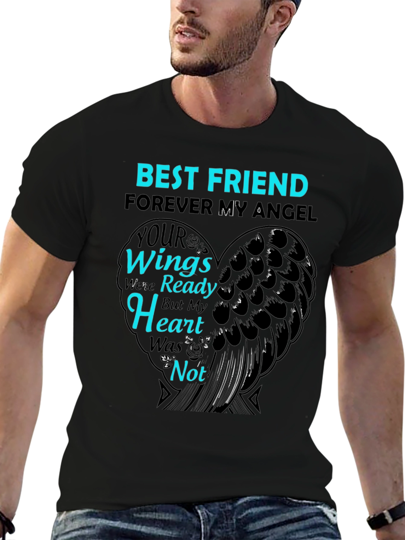 Best Friend Forever My Angel Graphic Tee