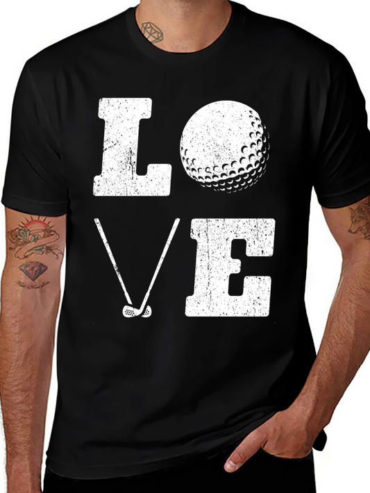 Golf Lover T-Shirt - Sporty Tee for Golf Enthusiasts