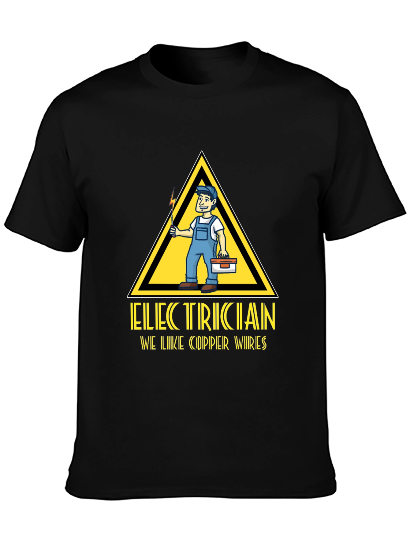Electrician Humor Graphic T-Shirt
