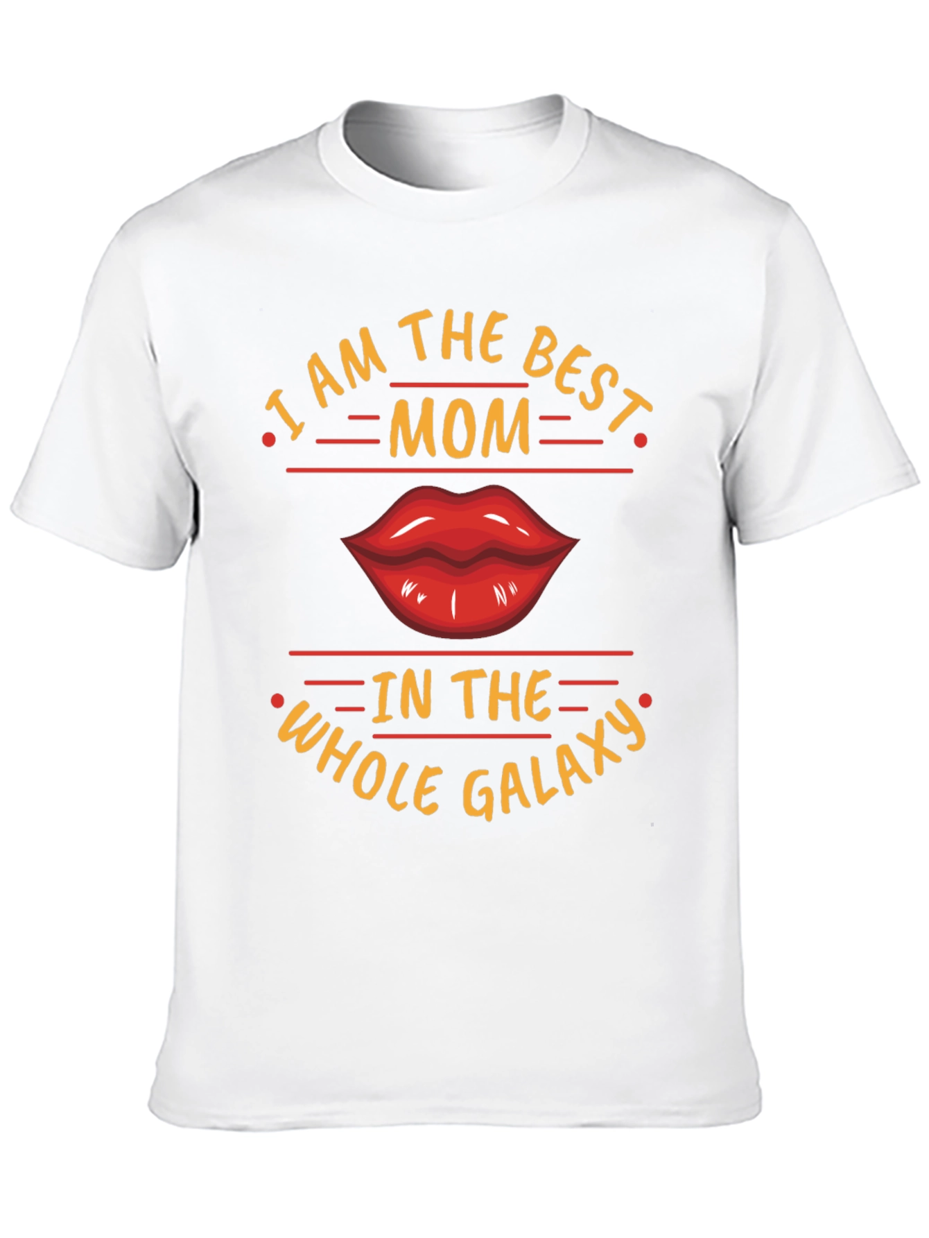 Best Mom Galaxy Graphic Tee - Black