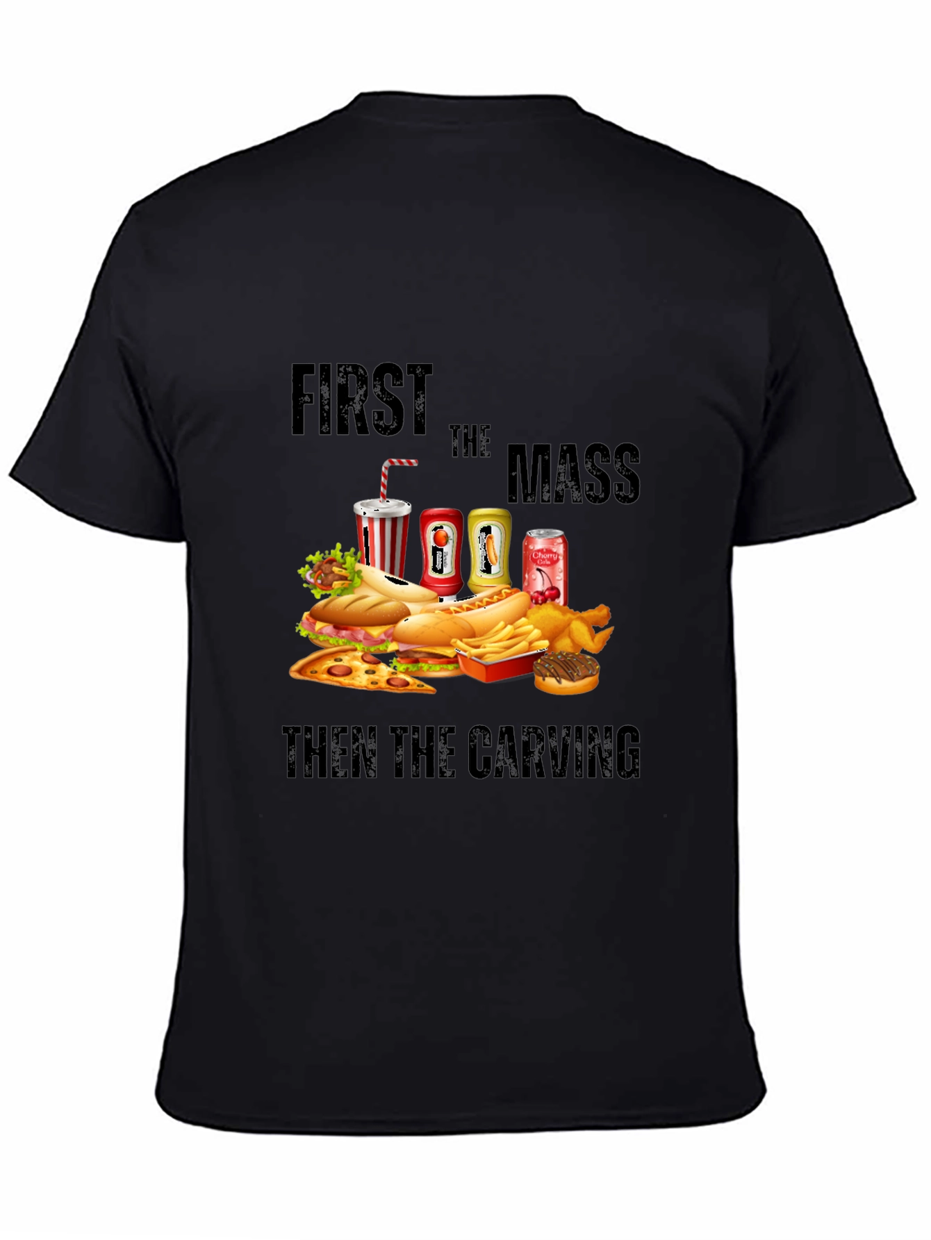 First the Mass Then the Carving Graphic Tee