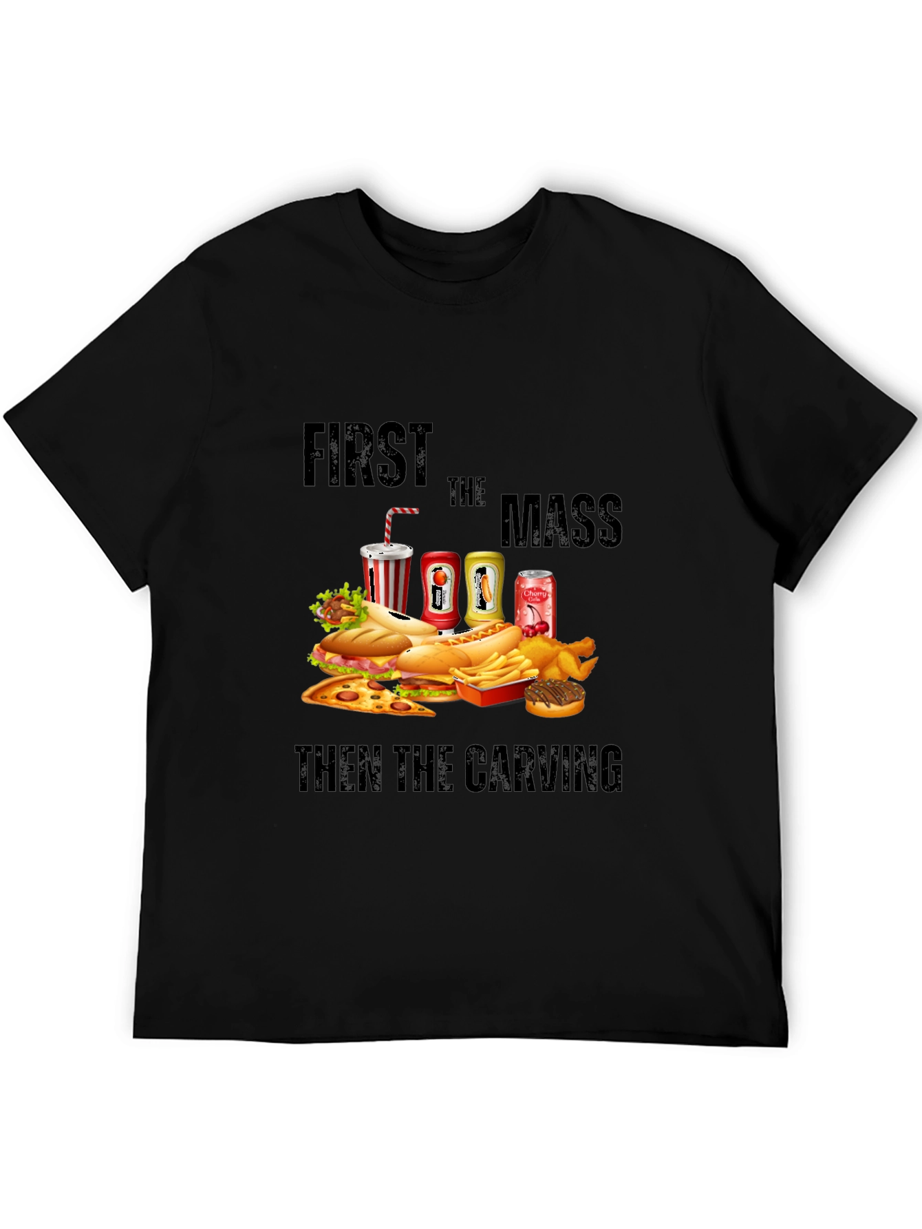 First the Mass Then the Carving Graphic Tee
