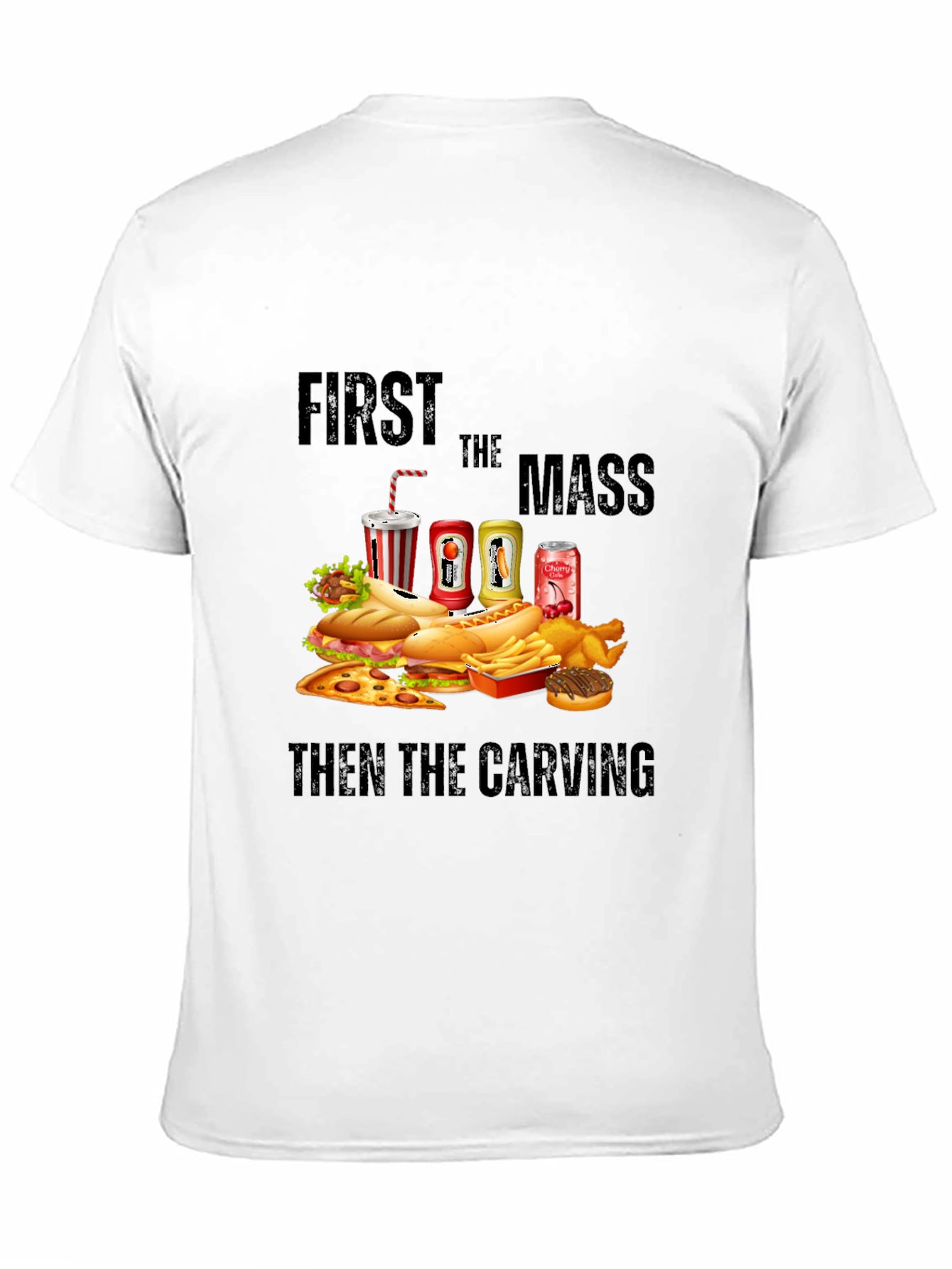 First the Mass Then the Carving Graphic Tee