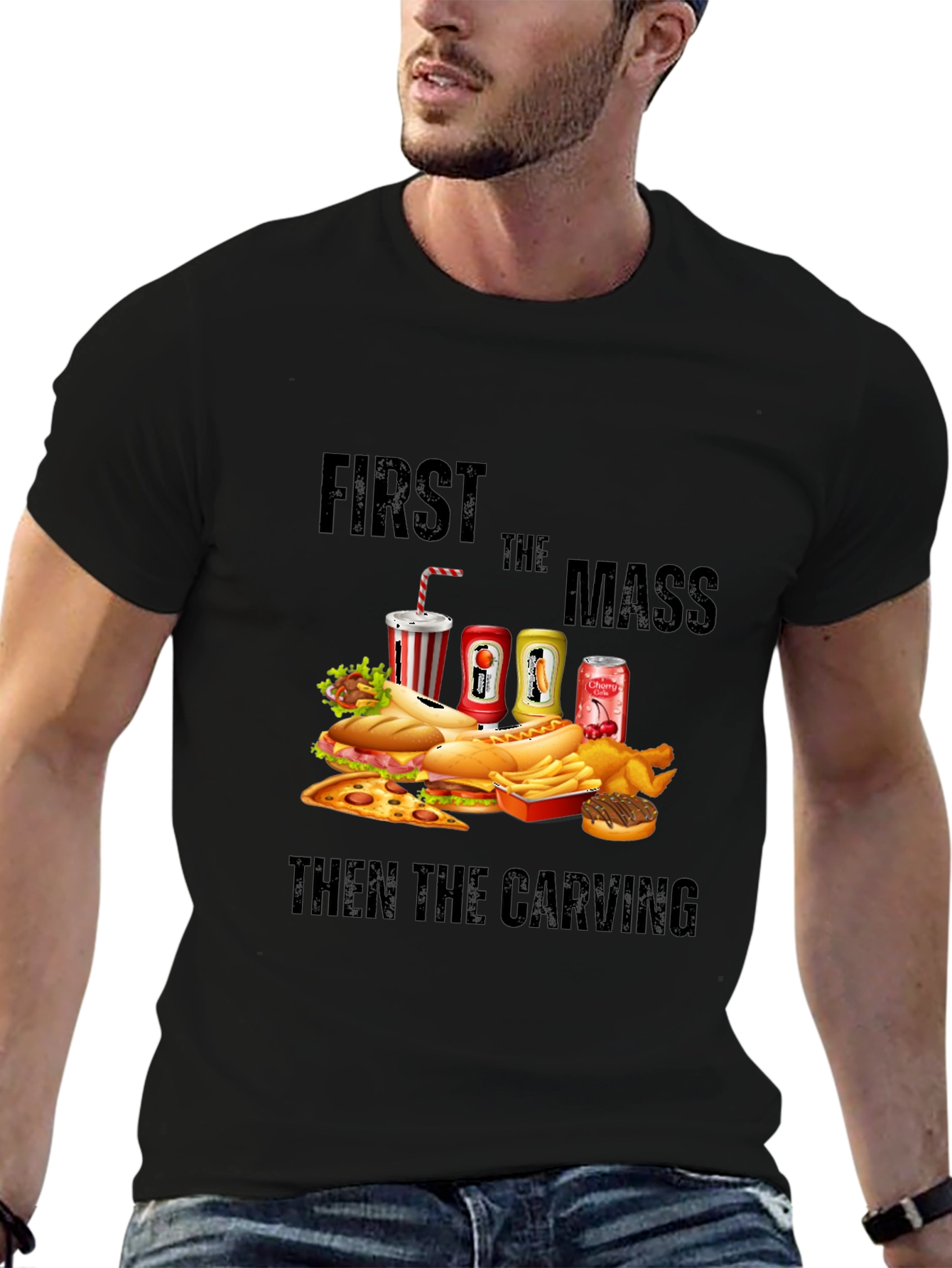 First the Mass Then the Carving Graphic Tee