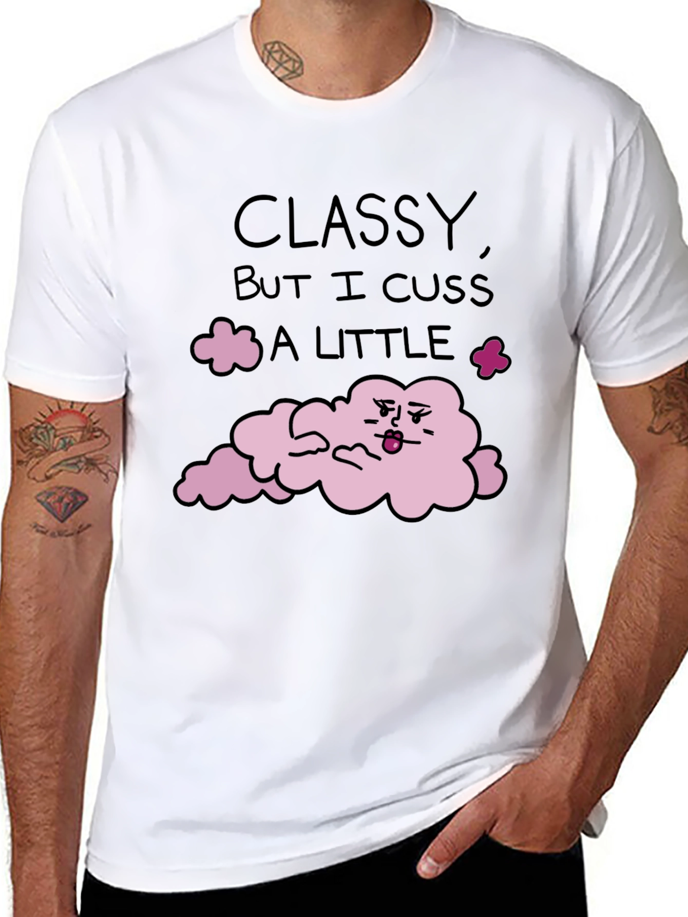 Classy Cuss Funny T-Shirt