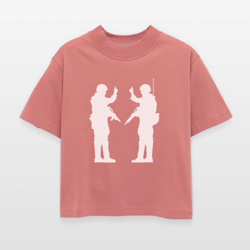 2 Soldiers Greeting War Team Crew Soldier Fighter