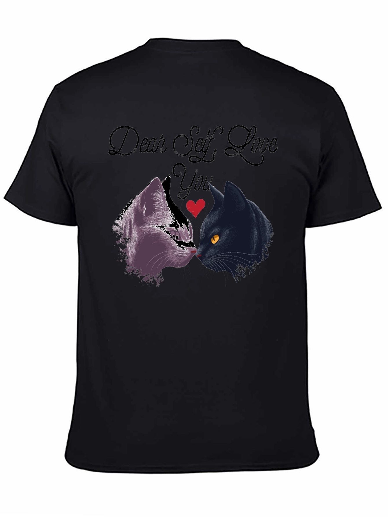 Dear Self Love You Cats Graphic T-Shirt