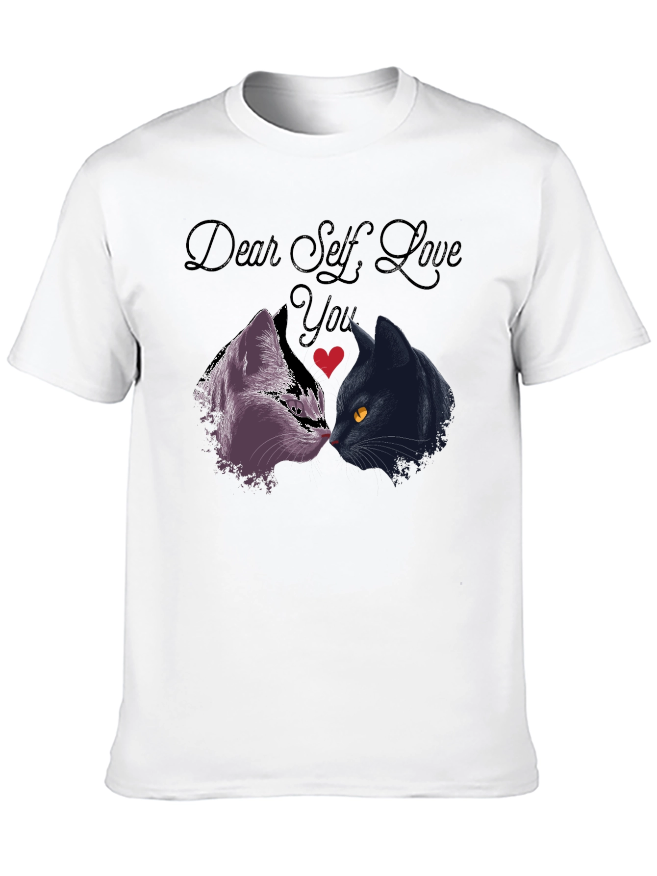 Dear Self Love You Cats Graphic T-Shirt