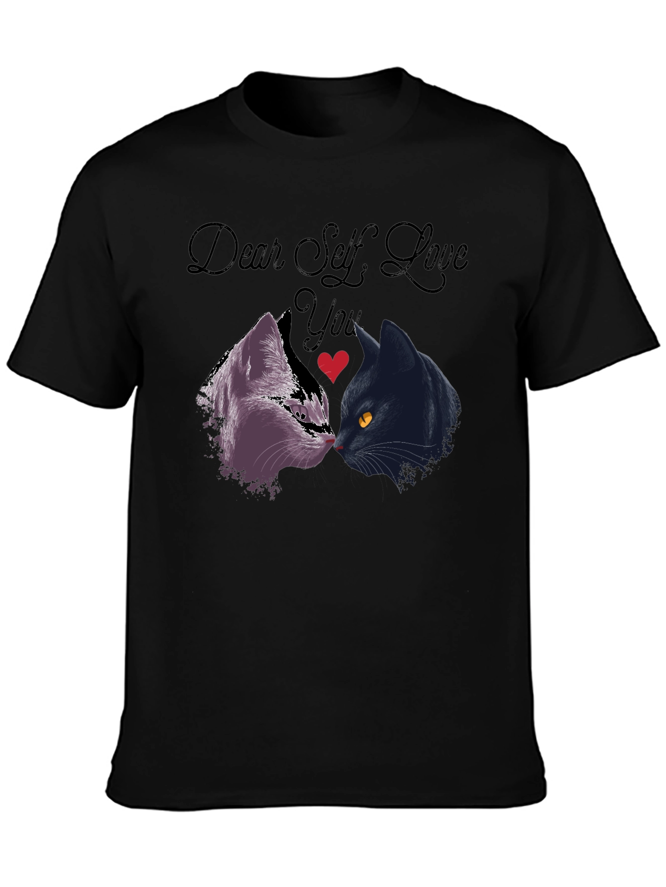 Dear Self Love You Cats Graphic T-Shirt