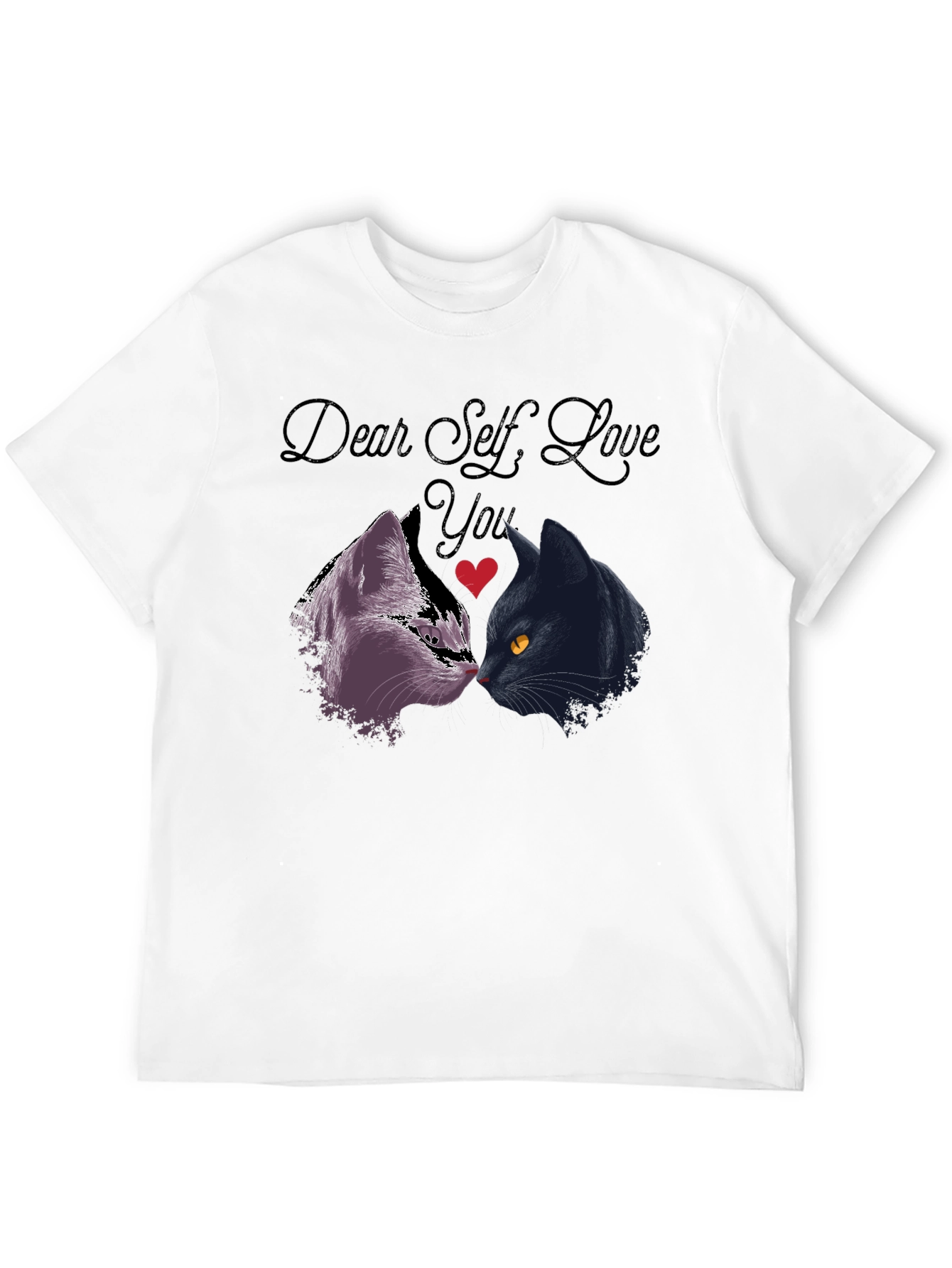 Dear Self Love You Cats Graphic T-Shirt