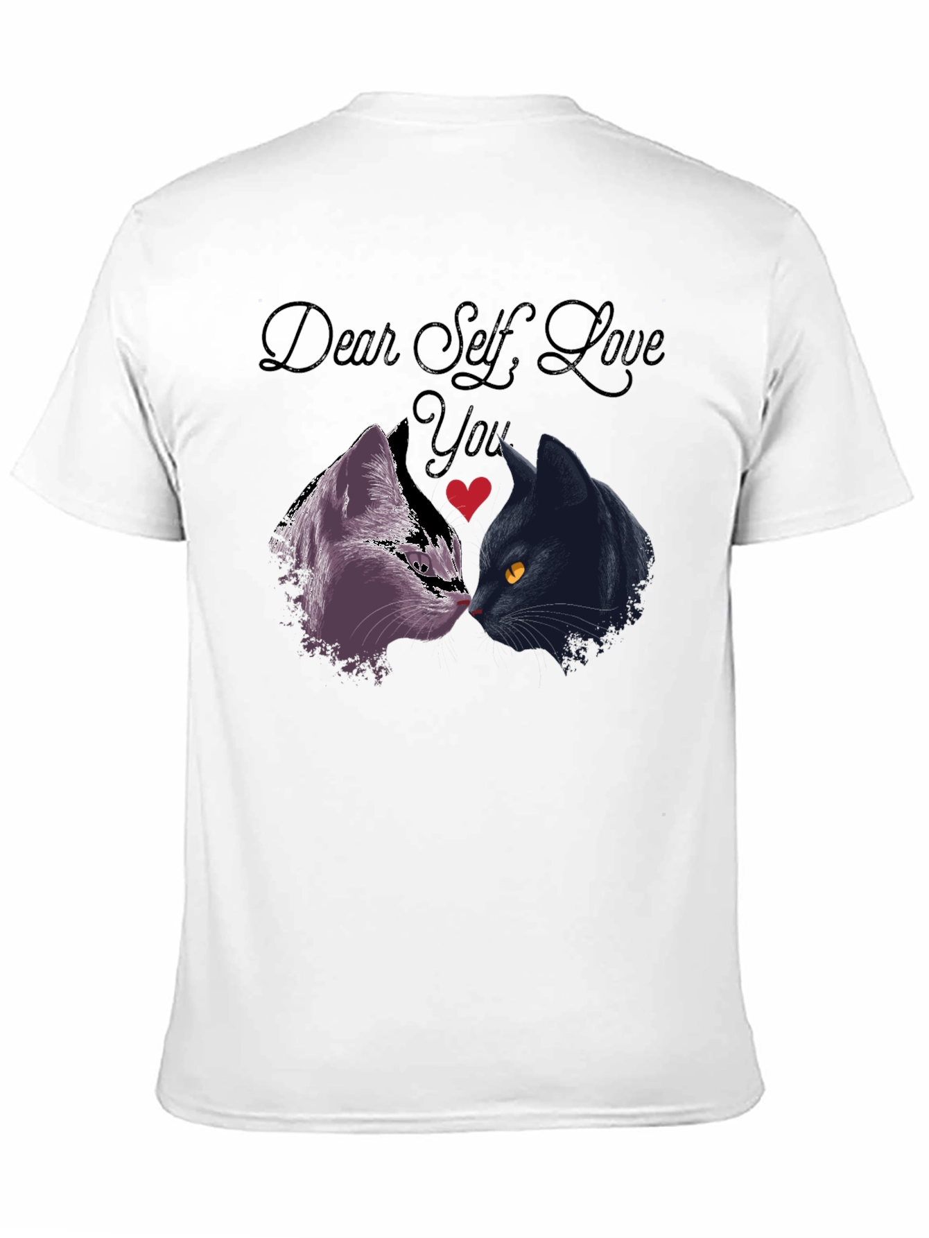 Dear Self Love You Cats Graphic T-Shirt