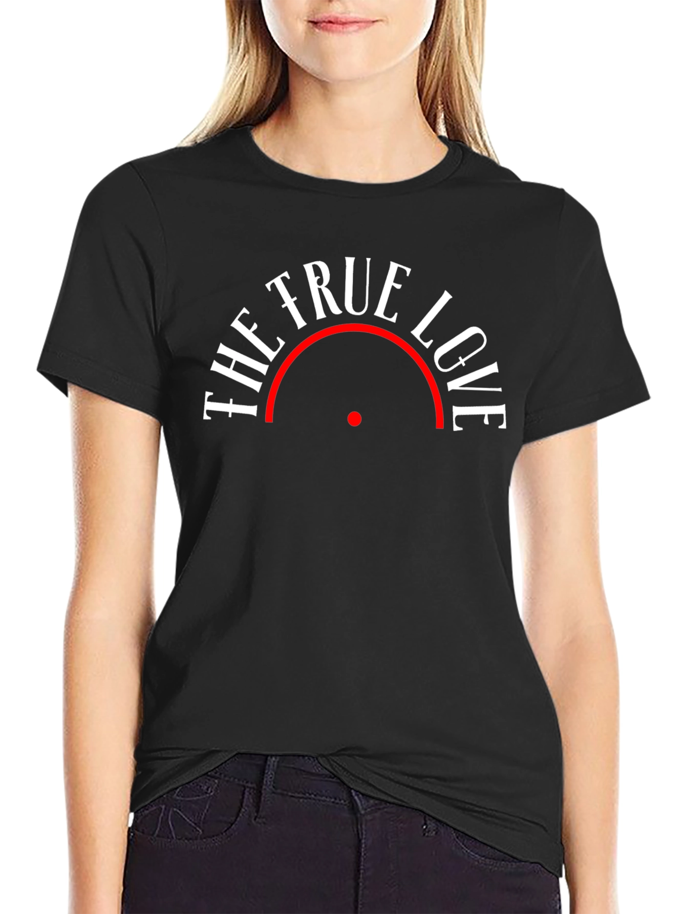 The True Love Graphic Tee - Black