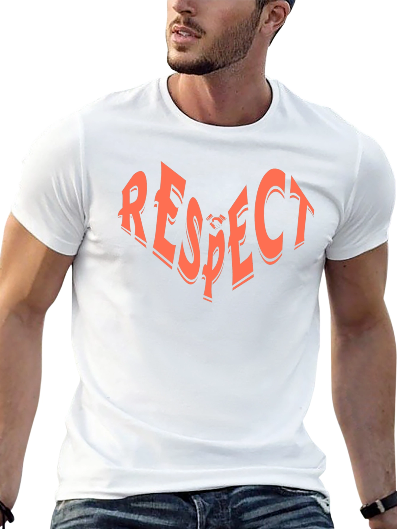 Respect Graphic T-Shirt - Casual Wear