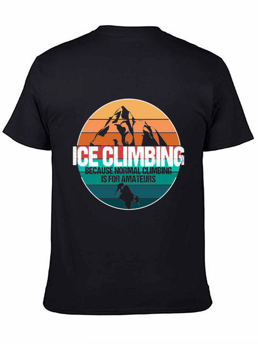 Ice Climbing Graphic T-Shirt - Adventure Apparel