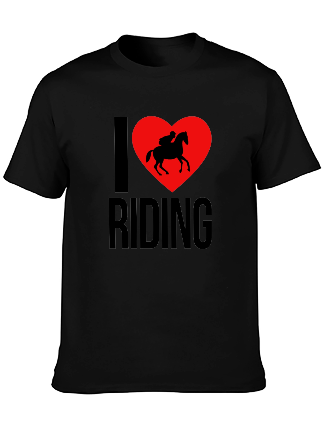 I Love Riding T-Shirt - Horseback Riding Tee