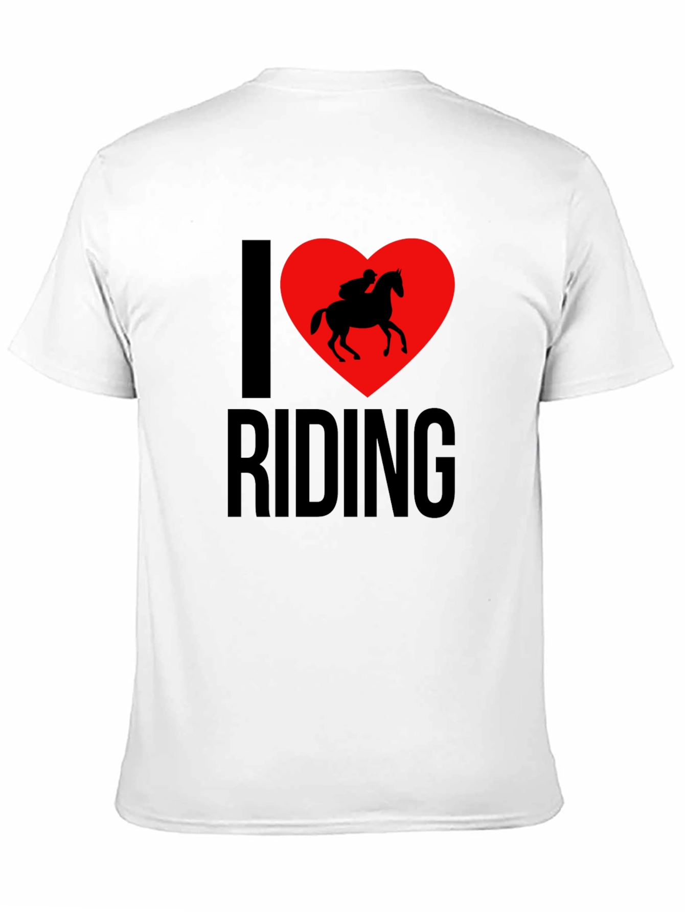 I Love Riding T-Shirt - Horseback Riding Tee