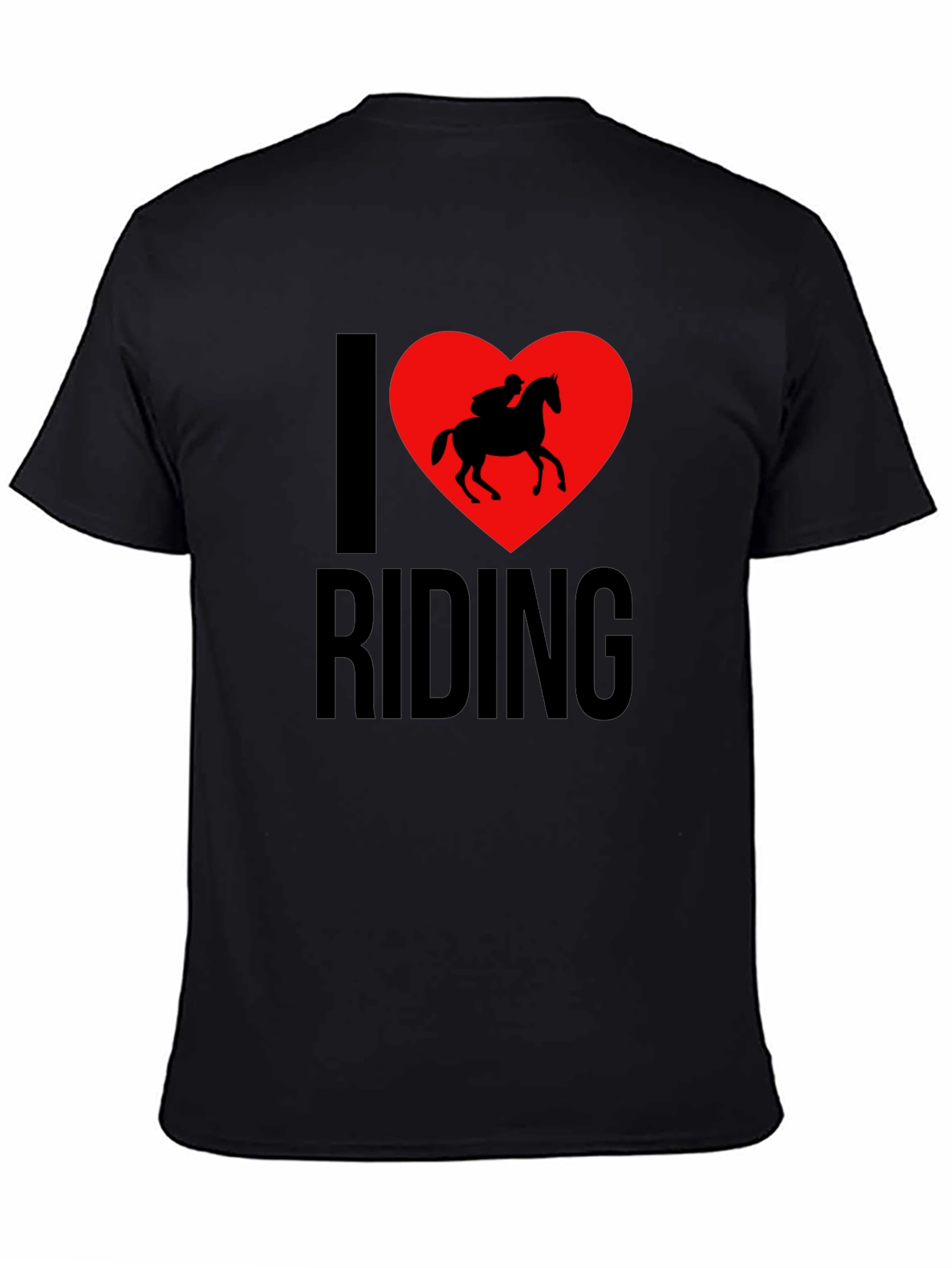 I Love Riding T-Shirt - Horseback Riding Tee