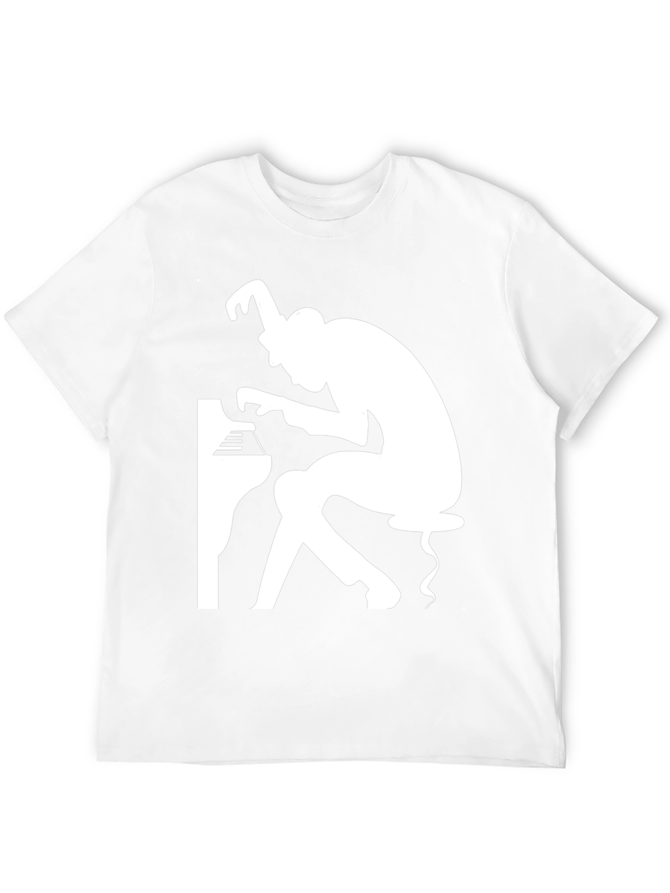 Jazz Pianist Graphic T-Shirt - Cool Music Tee