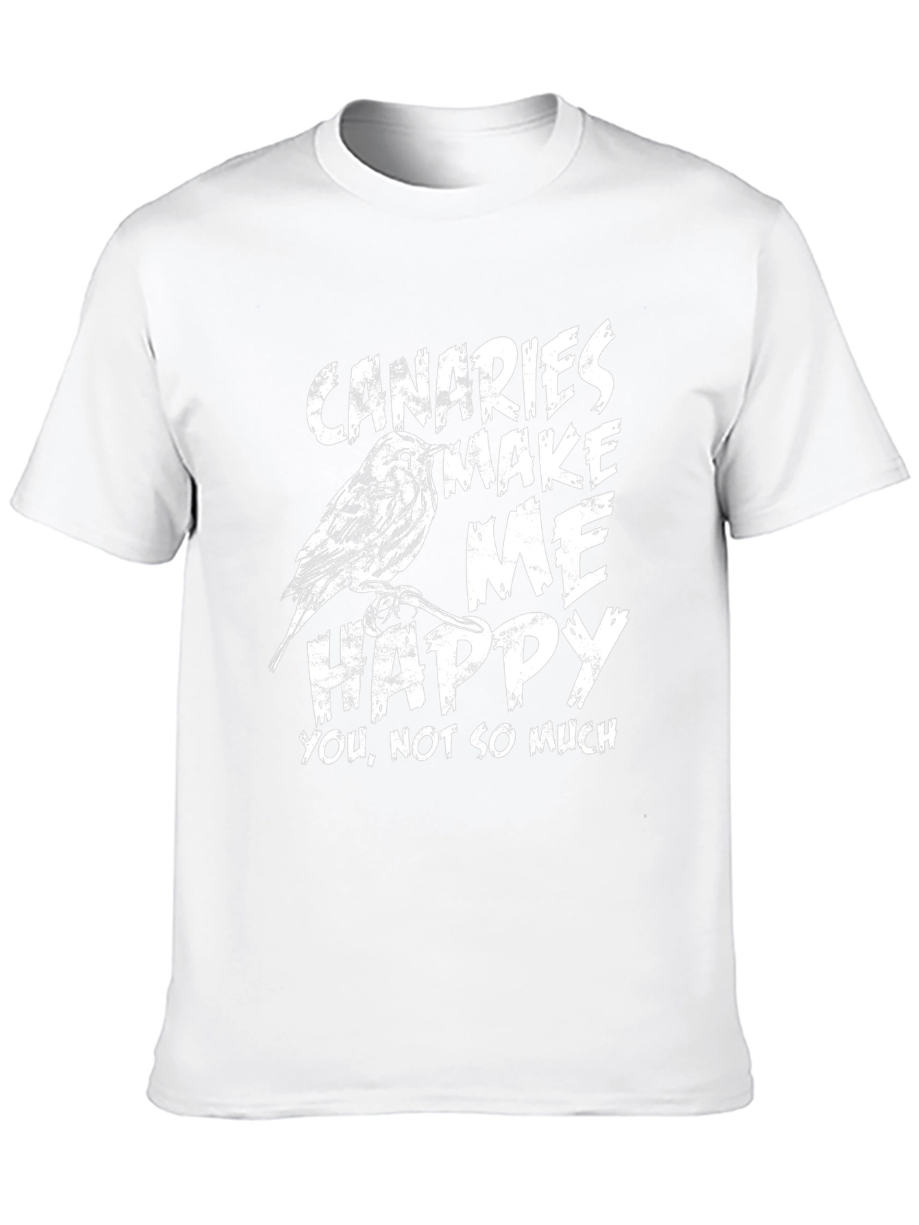 Canaries Make Me Happy Graphic T-Shirt