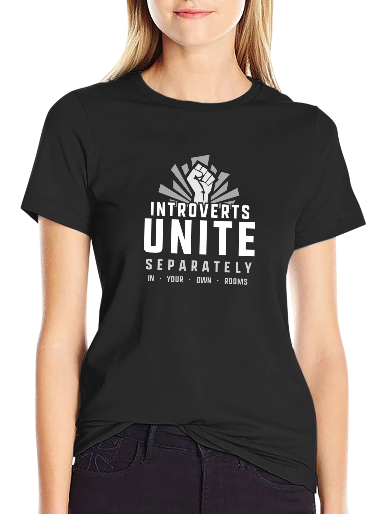 Introverts Unite T-Shirt -  Comfortable Cotton Tee