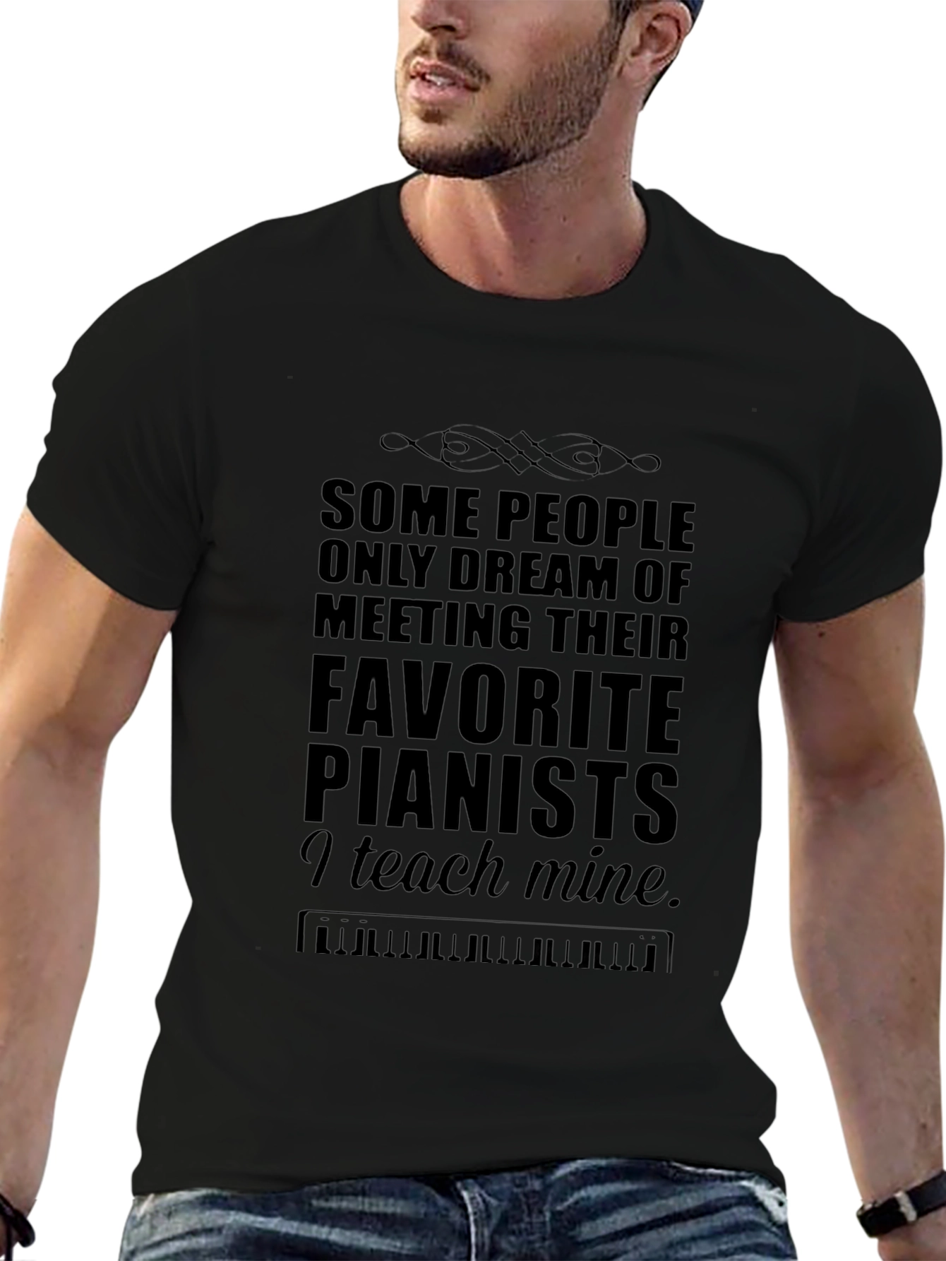 Pianist Teacher T-Shirt - Music Lover Gift