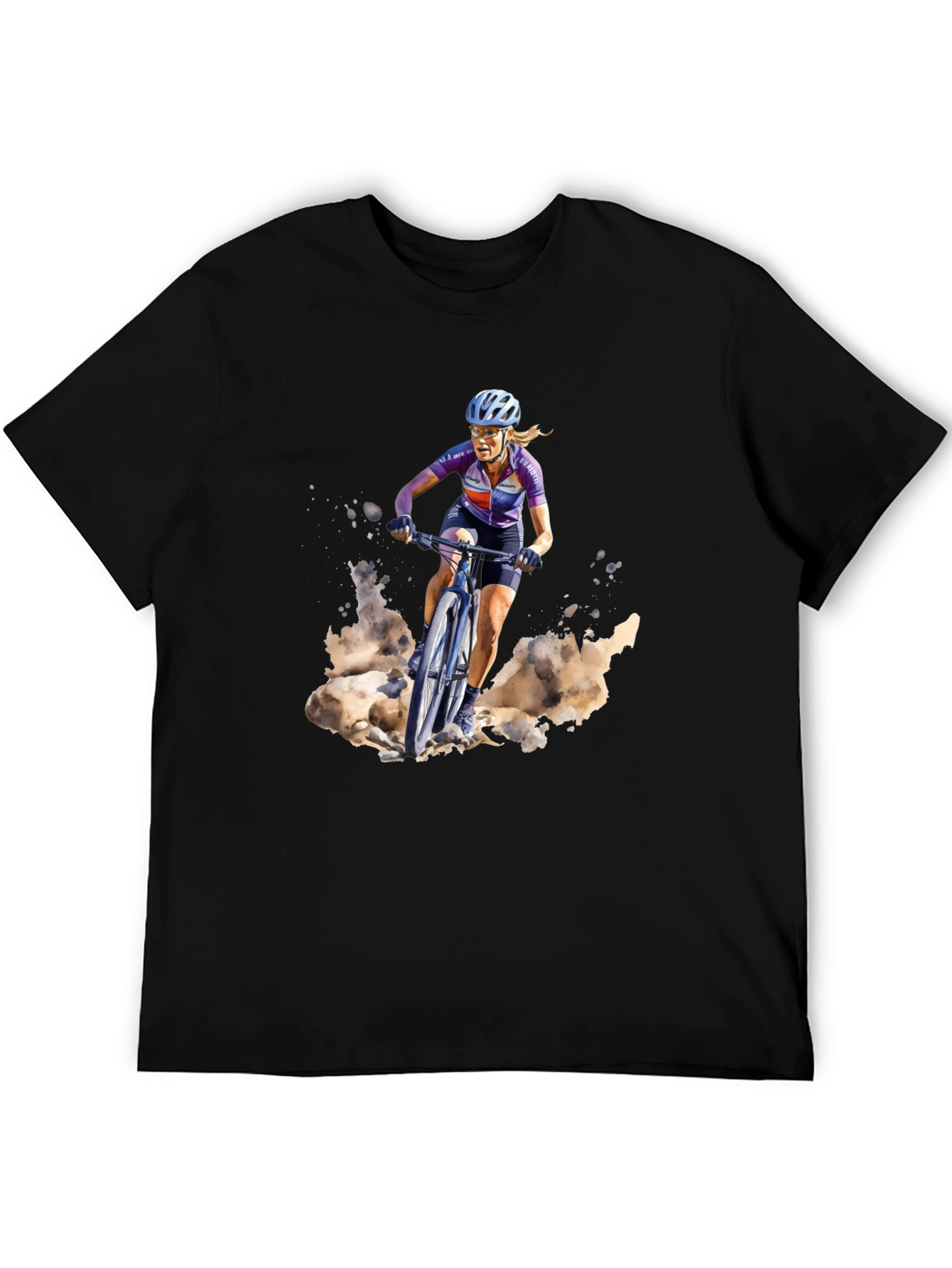 Mountain Biker Graphic Tee - Ride On!