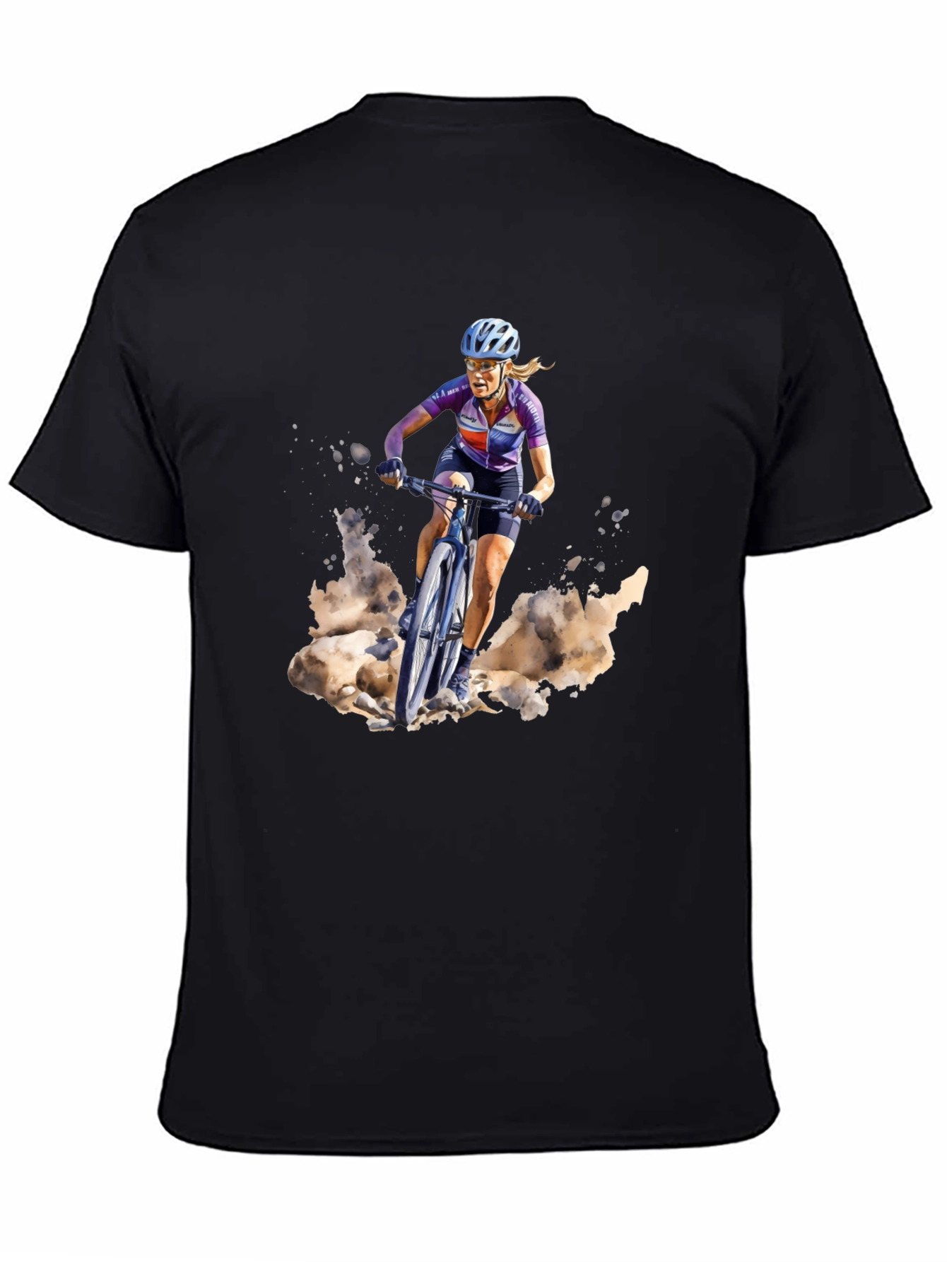Mountain Biker Graphic Tee - Ride On!