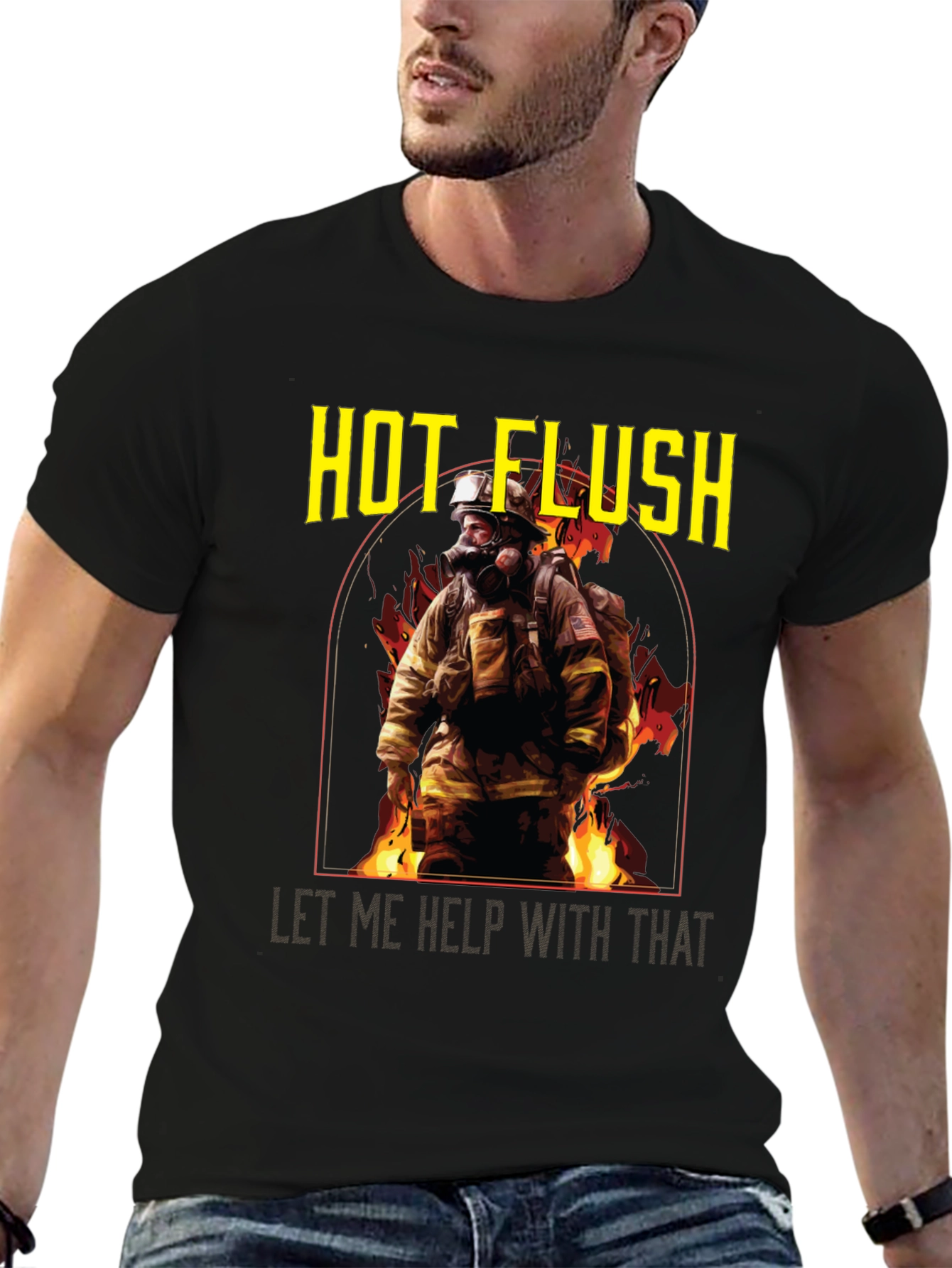 Hot Flush Firefighter T-Shirt