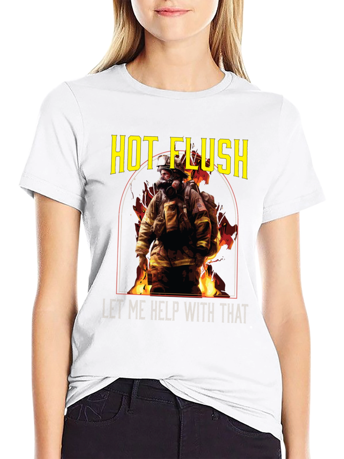 Hot Flush Firefighter T-Shirt