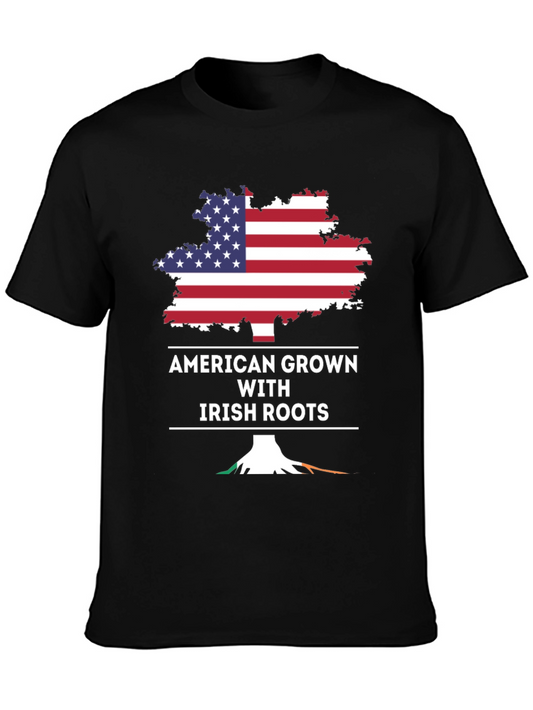 American Grown with Irish Roots T-Shirt