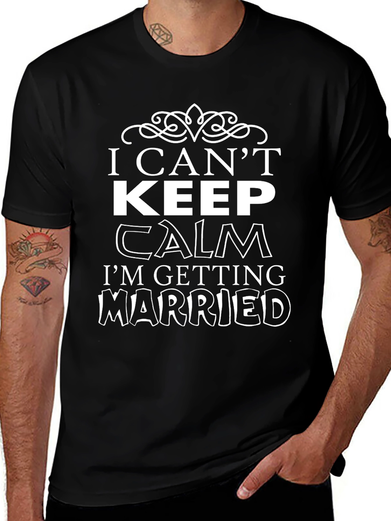 I Cant Keep Calm T-Shirt - Getting Married Tee
