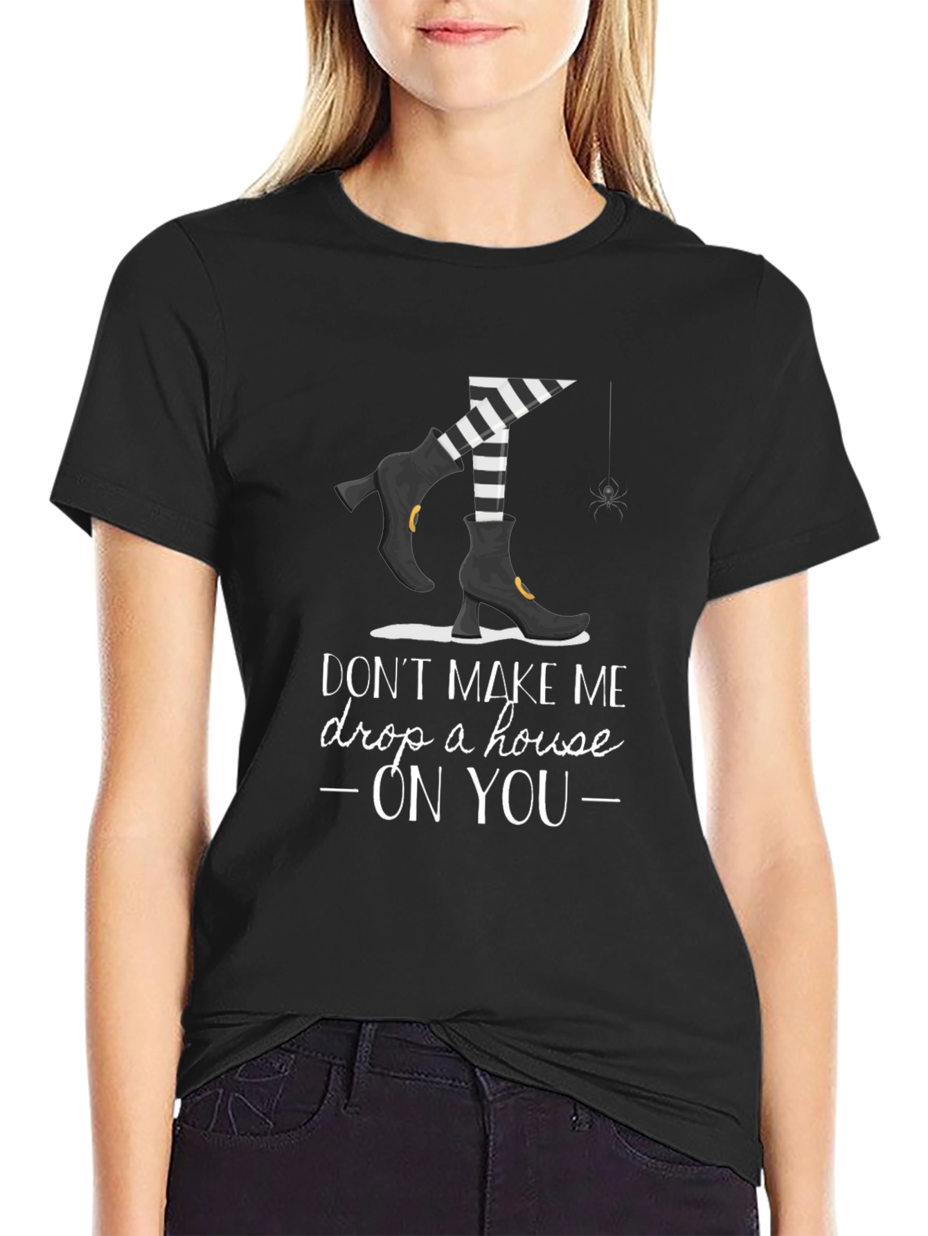 Witch Leg Halloween T-Shirt